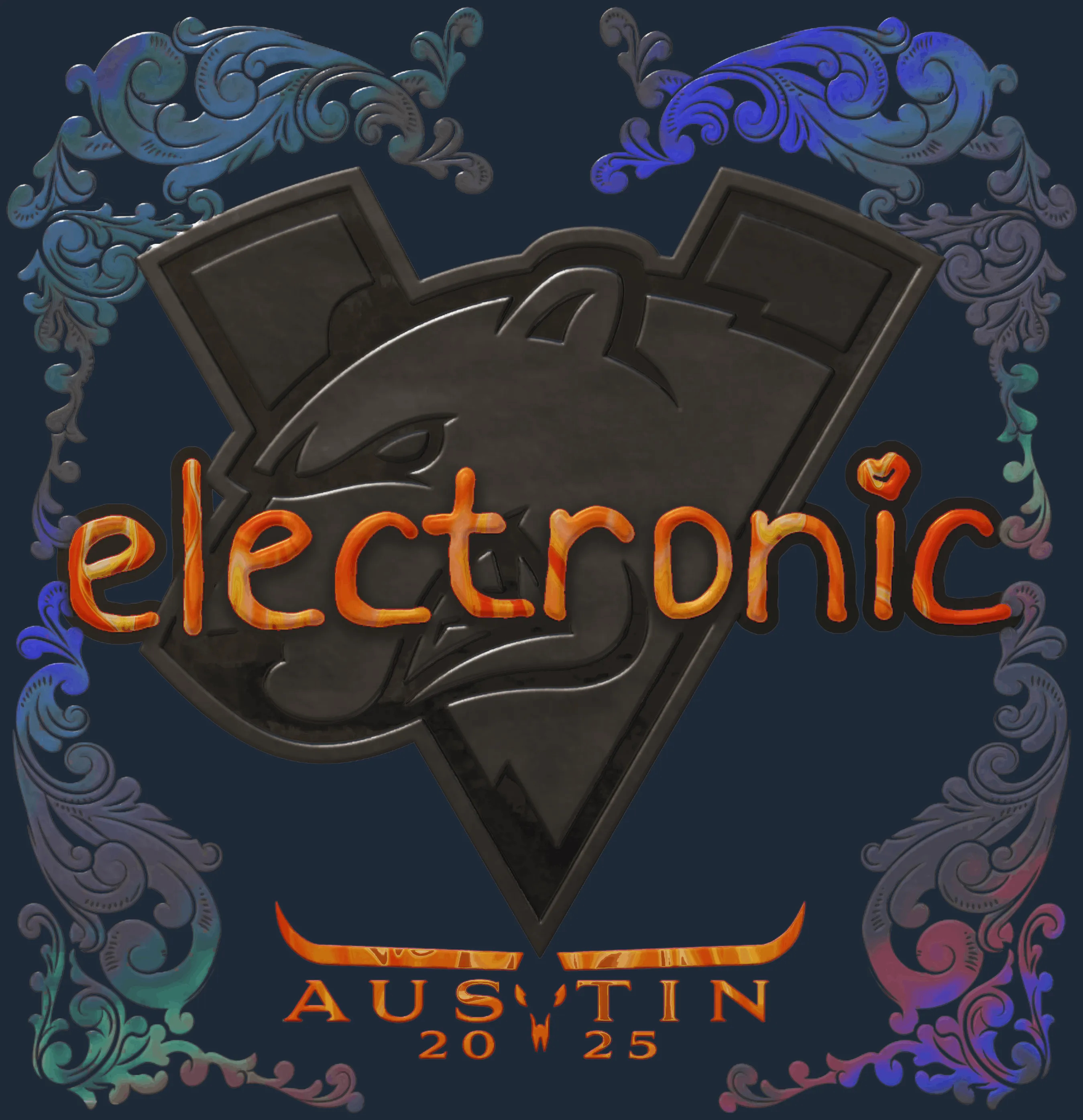 Sticker | electronic (Holo) | Austin 2025