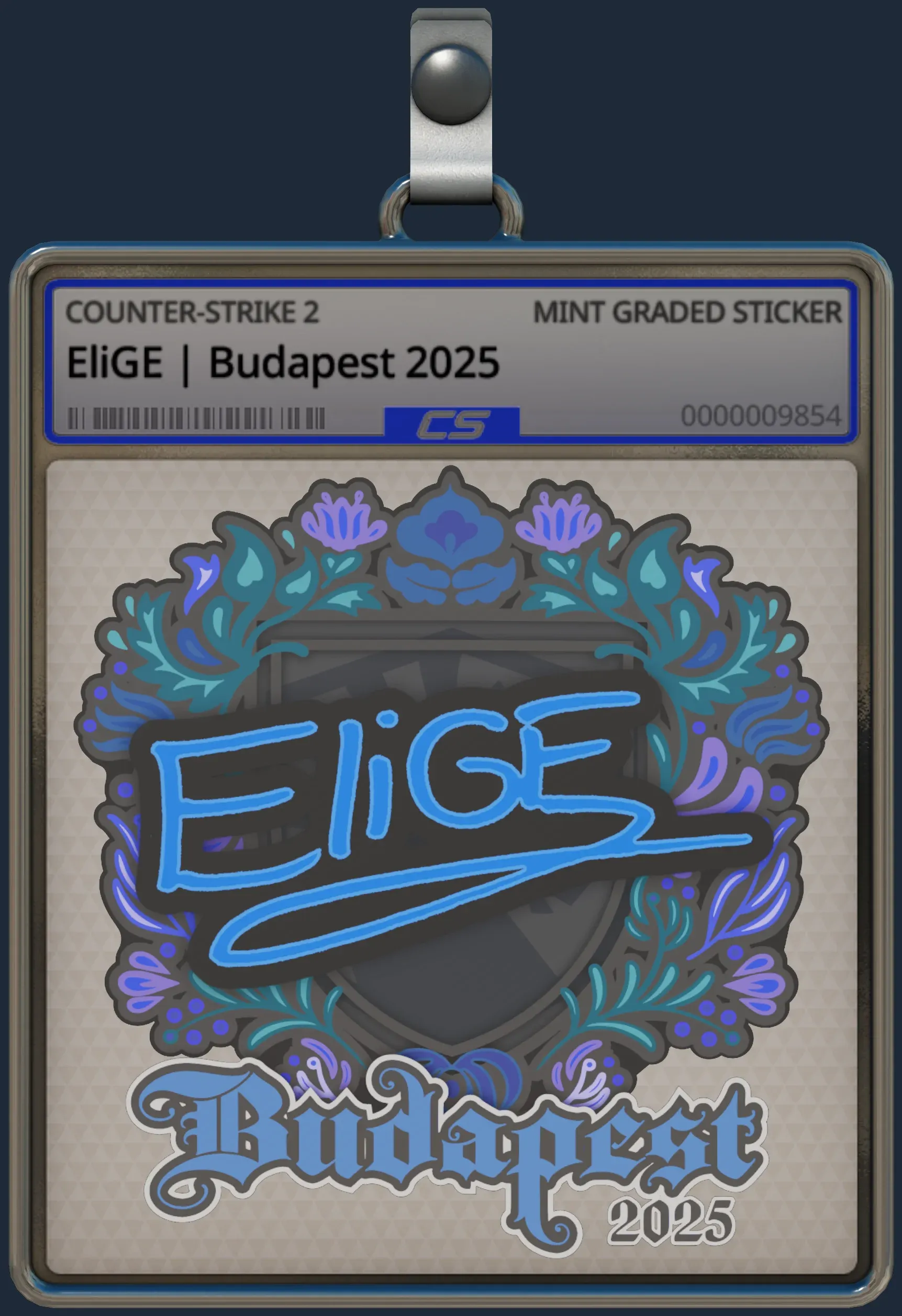Sticker | EliGE | Budapest 2025