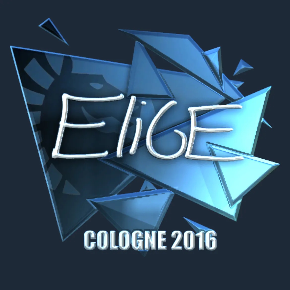 Sticker | EliGE (Foil) | Cologne 2016