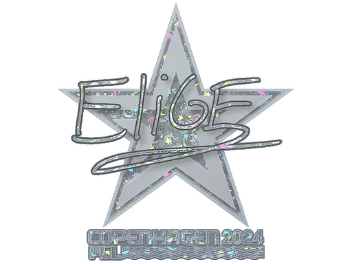 Sticker | EliGE (Glitter) | Copenhagen 2024