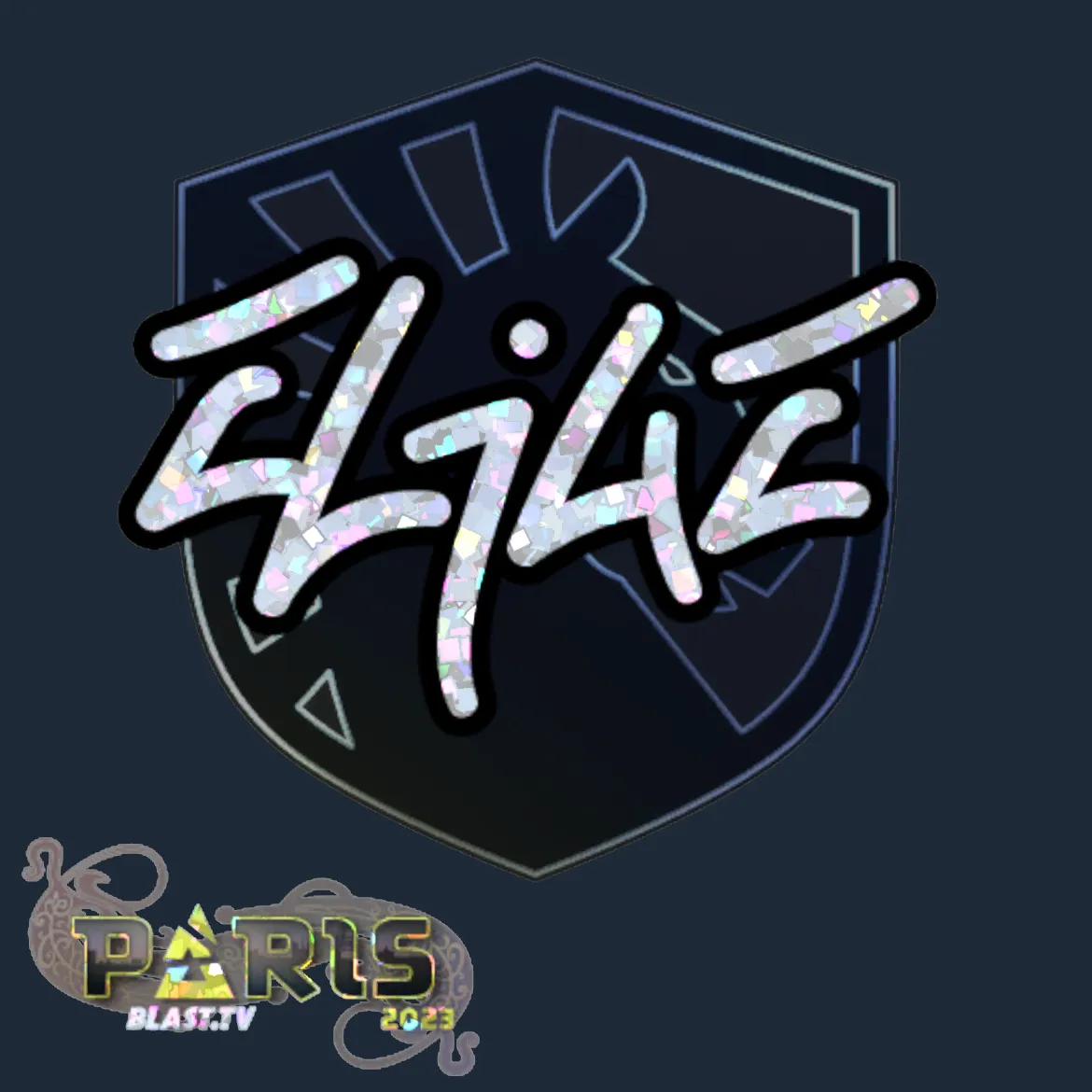 Sticker | EliGE (Glitter) | Paris 2023