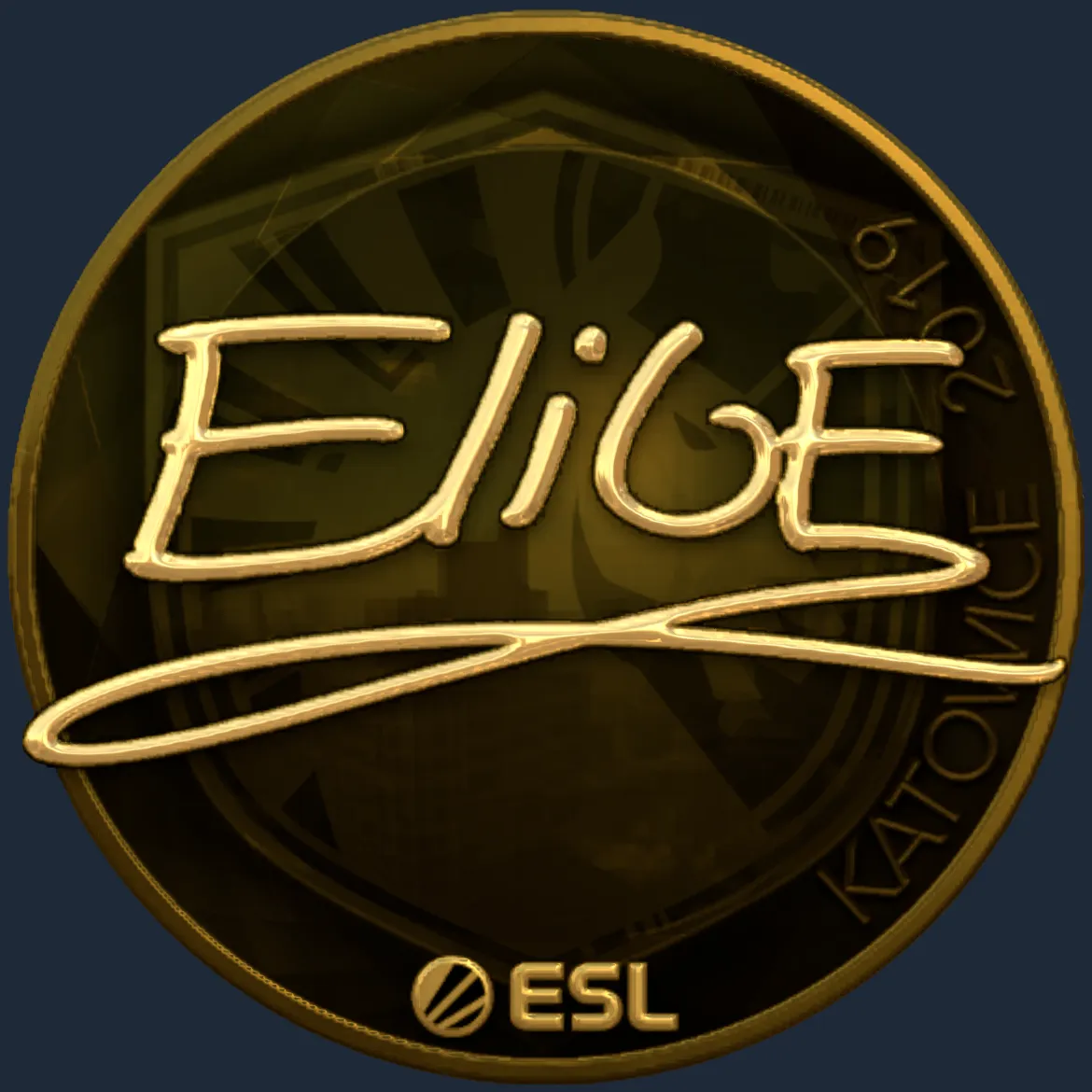 Sticker | EliGE (Gold) | Katowice 2019