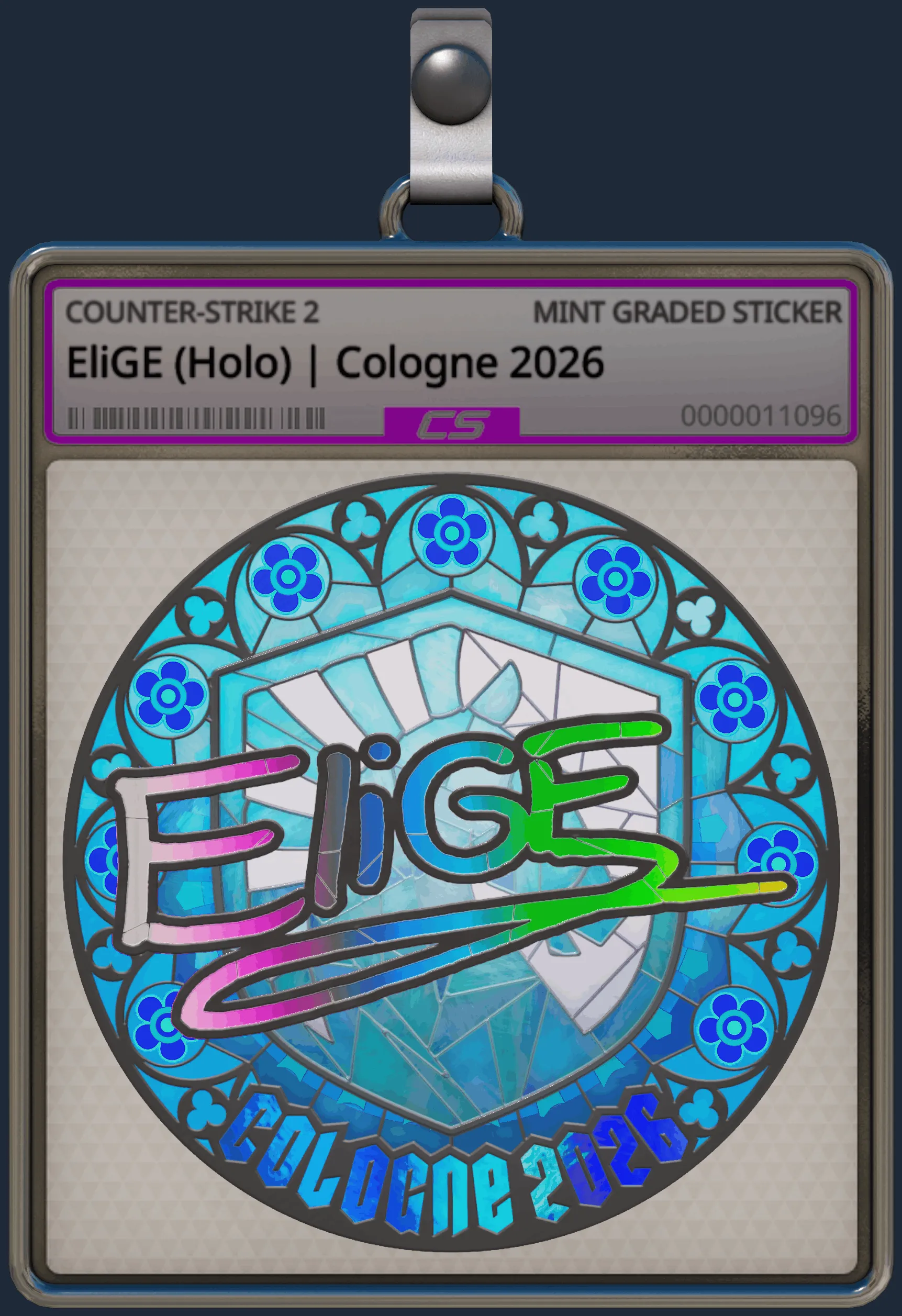 Sticker | EliGE (Holo) | Cologne 2026