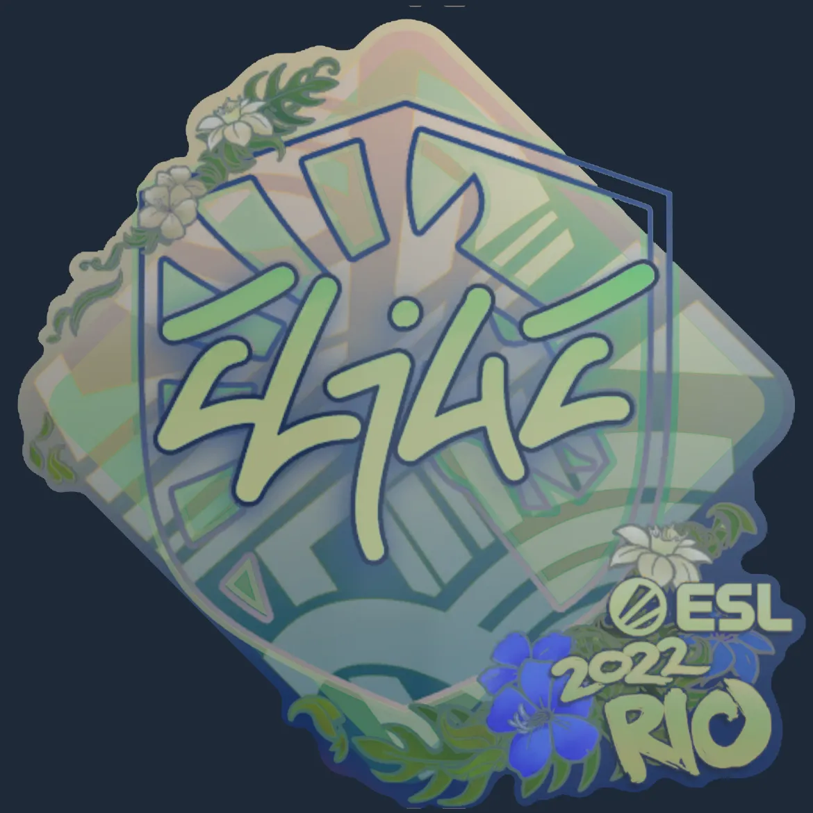 Sticker | EliGE (Holo) | Rio 2022