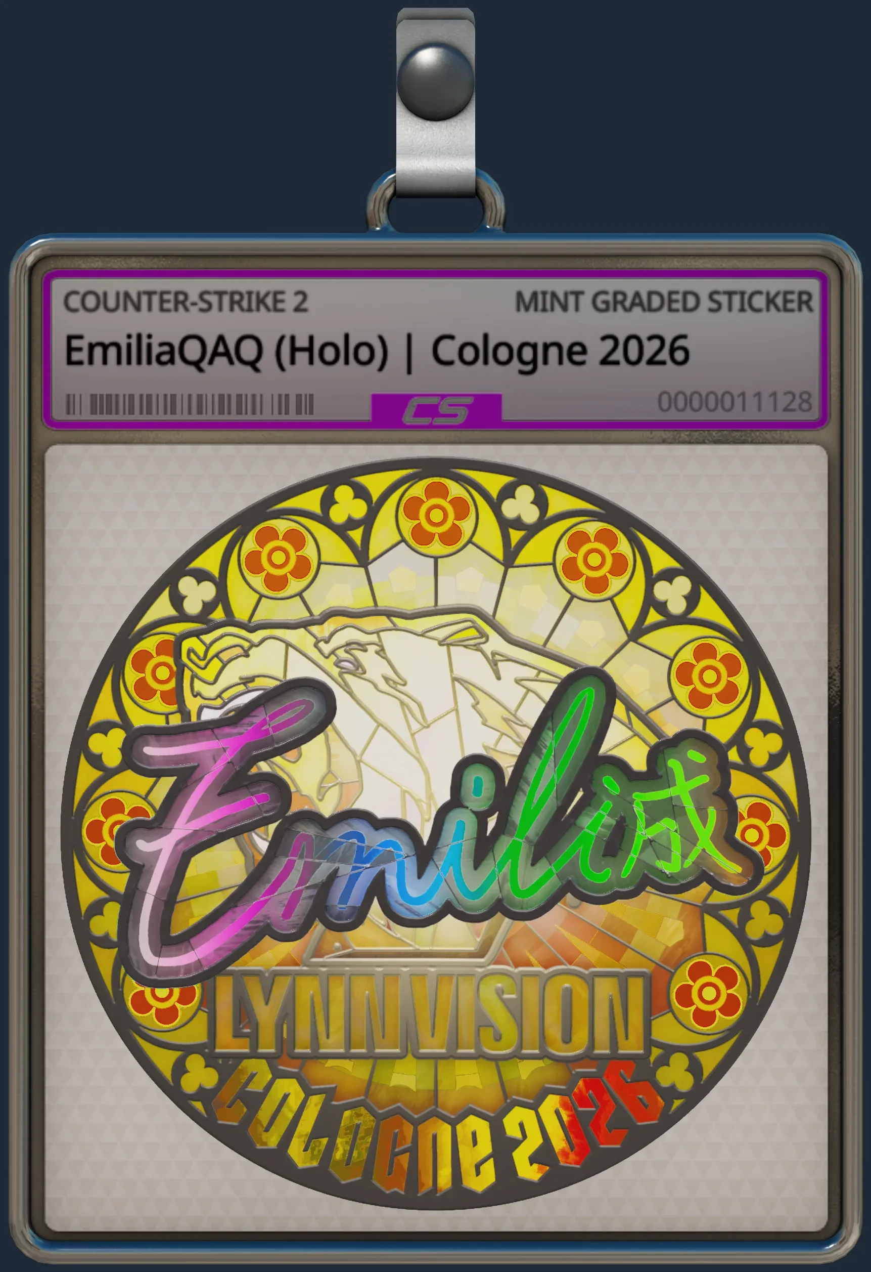 Sticker | EmiliaQAQ (Holo) | Cologne 2026 Sticker | EmiliaQAQ (Holo) | Cologne 2026
