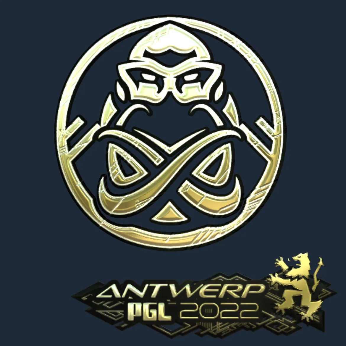Sticker | ENCE (Gold) | Antwerp 2022