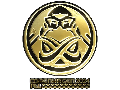 Sticker | ENCE (Gold) | Copenhagen 2024
