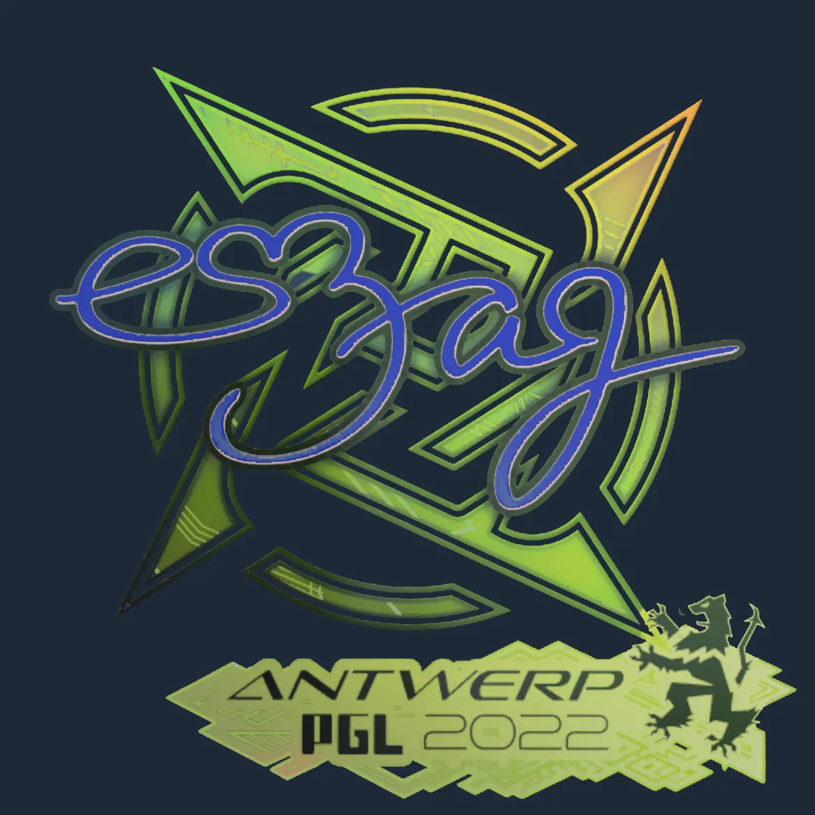 Sticker | es3tag (Holo) | Antwerp 2022