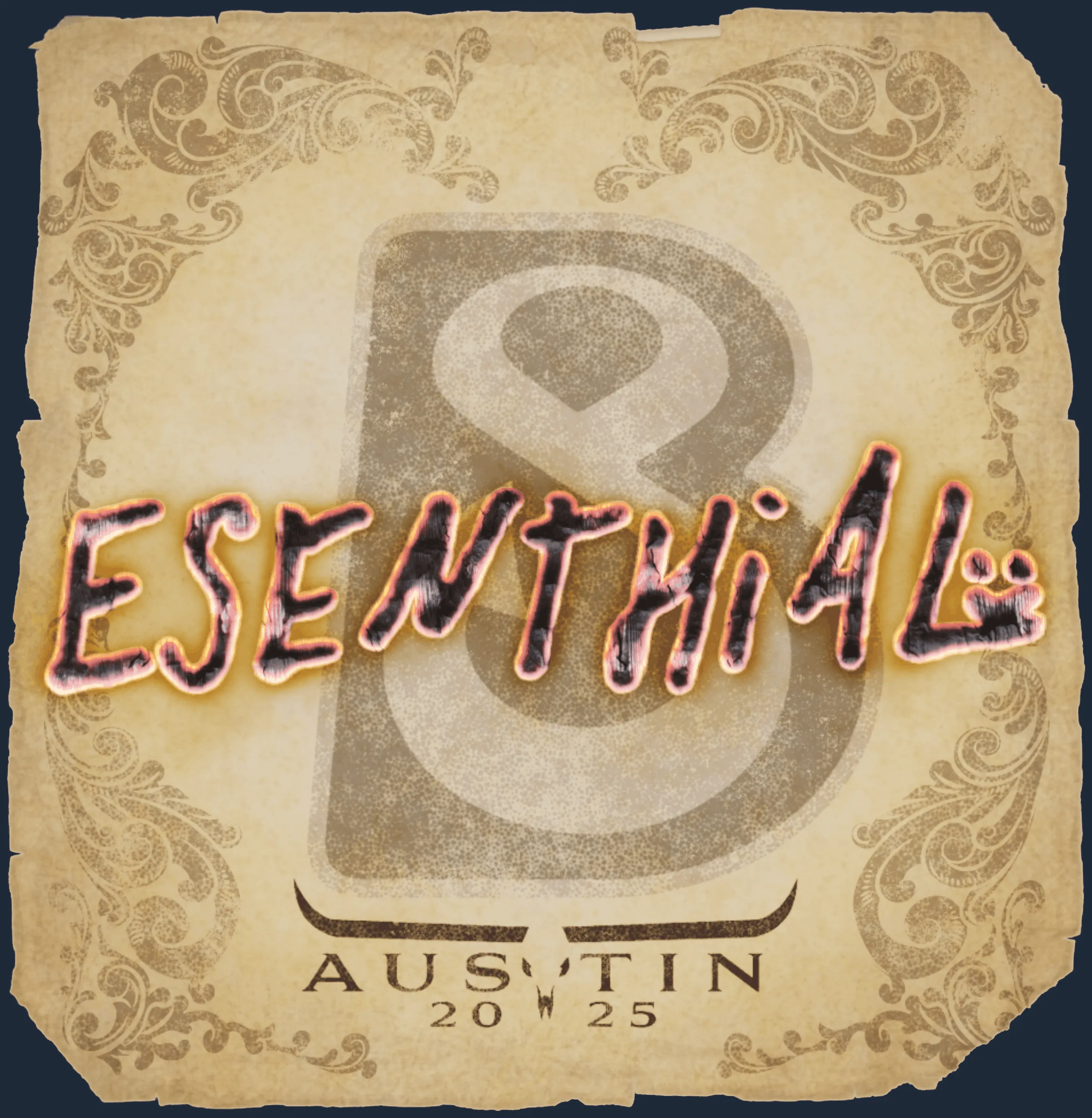 Sticker | esenthial | Austin 2025
