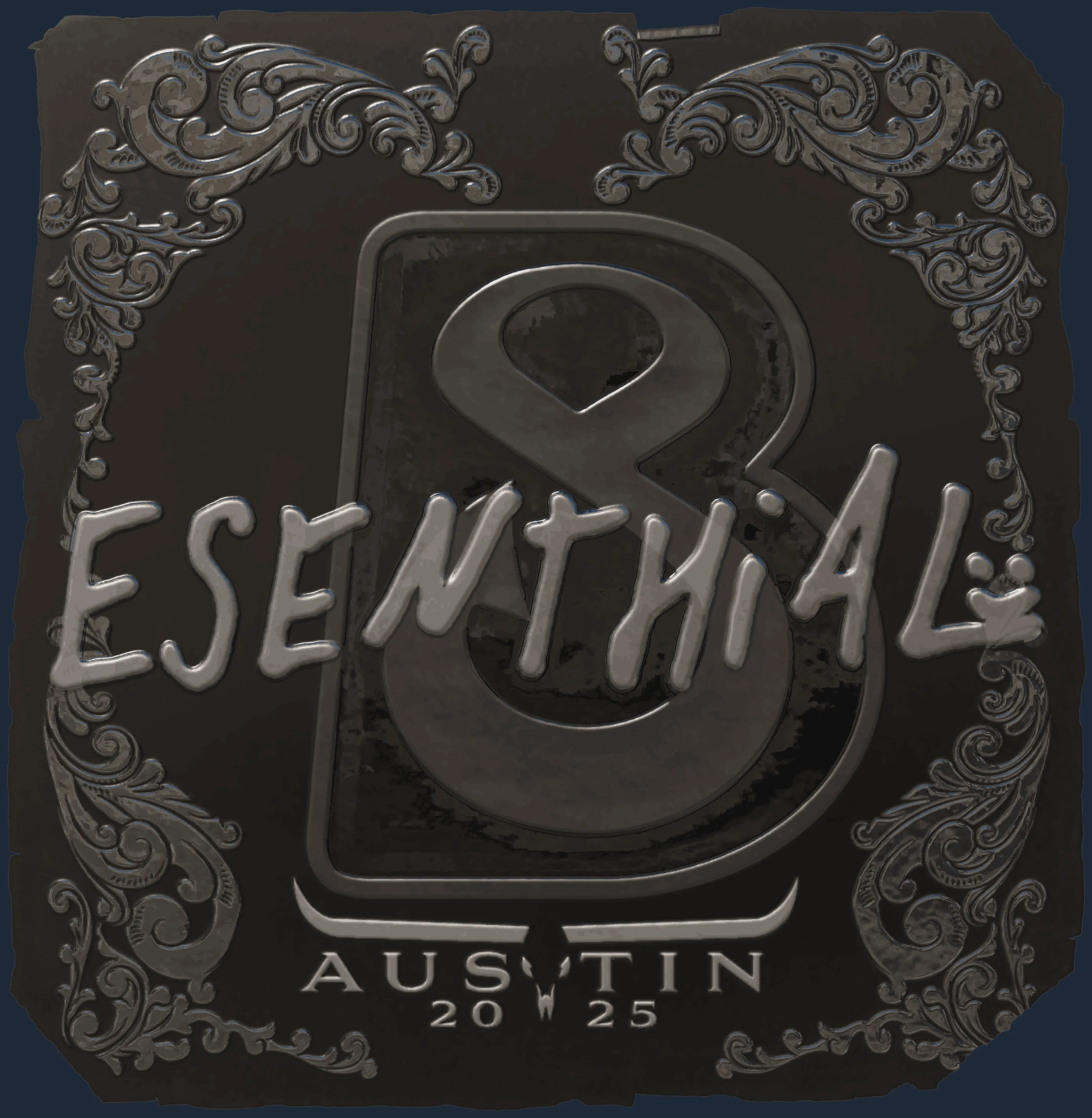 Sticker | esenthial (Foil) | Austin 2025