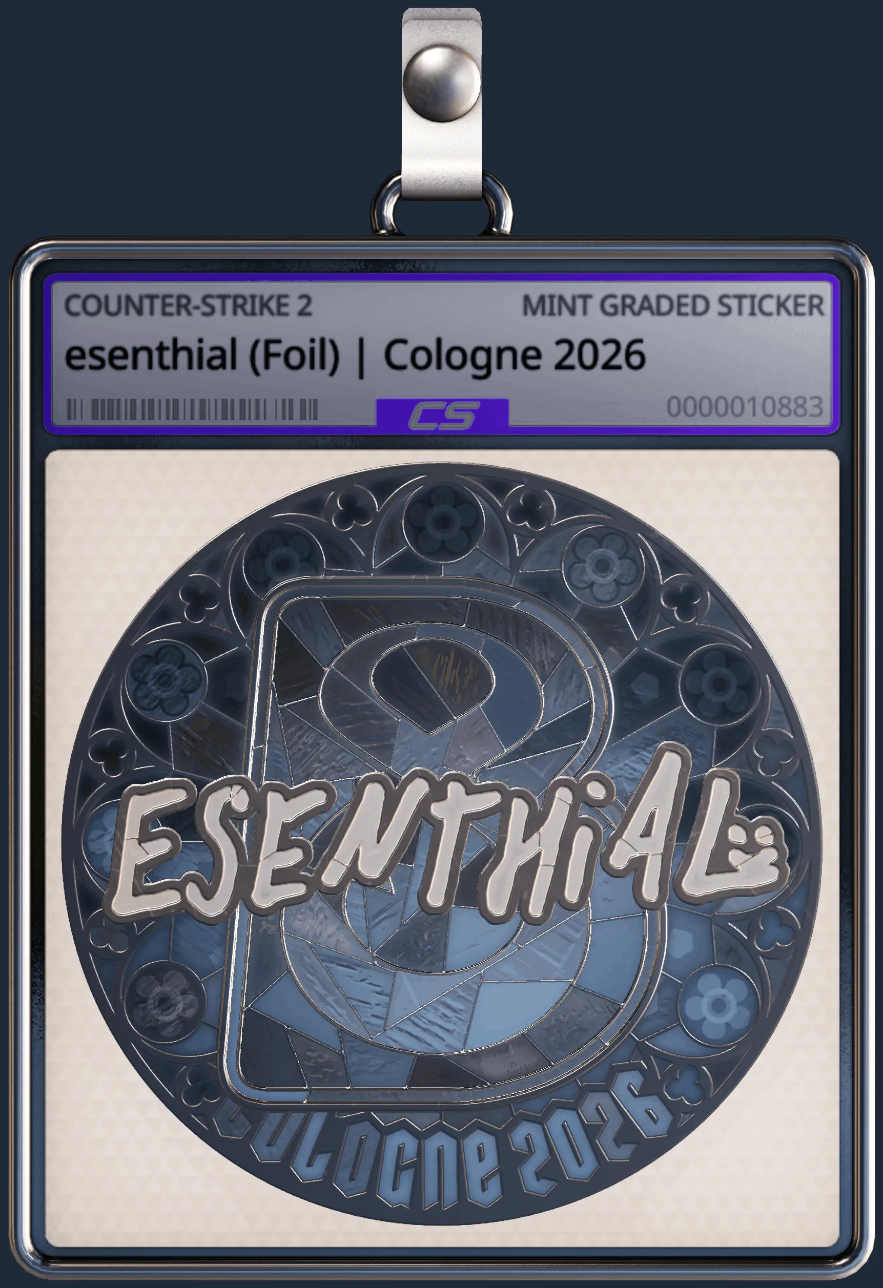 Sticker | esenthial (Foil) | Cologne 2026