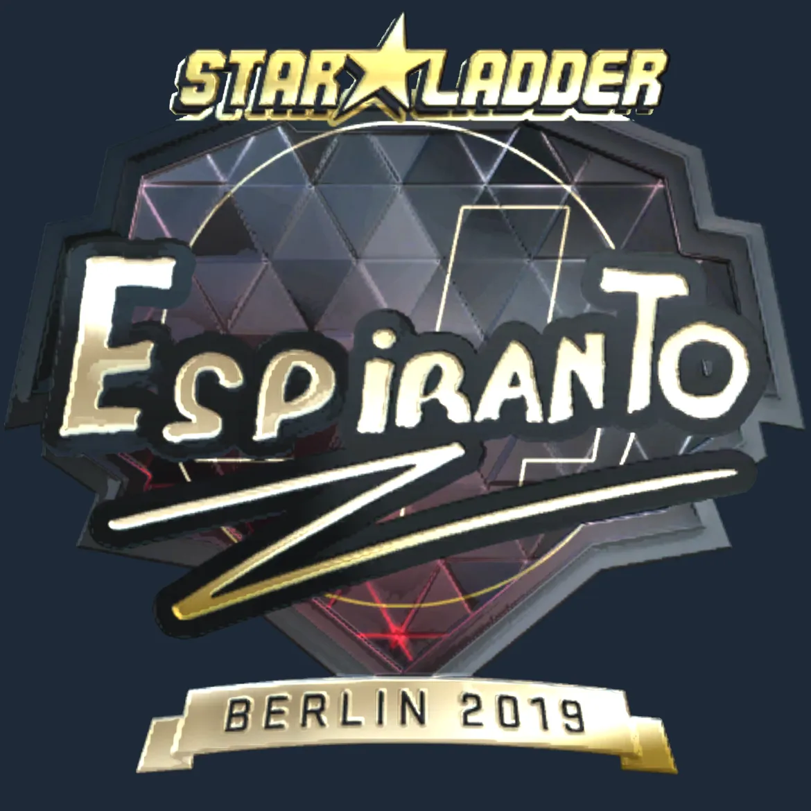Sticker | EspiranTo (Gold) | Berlin 2019
