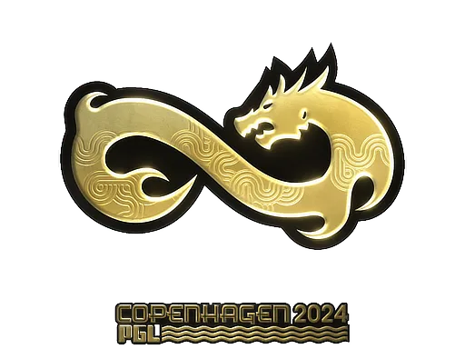 Sticker | Eternal Fire (Gold) | Copenhagen 2024