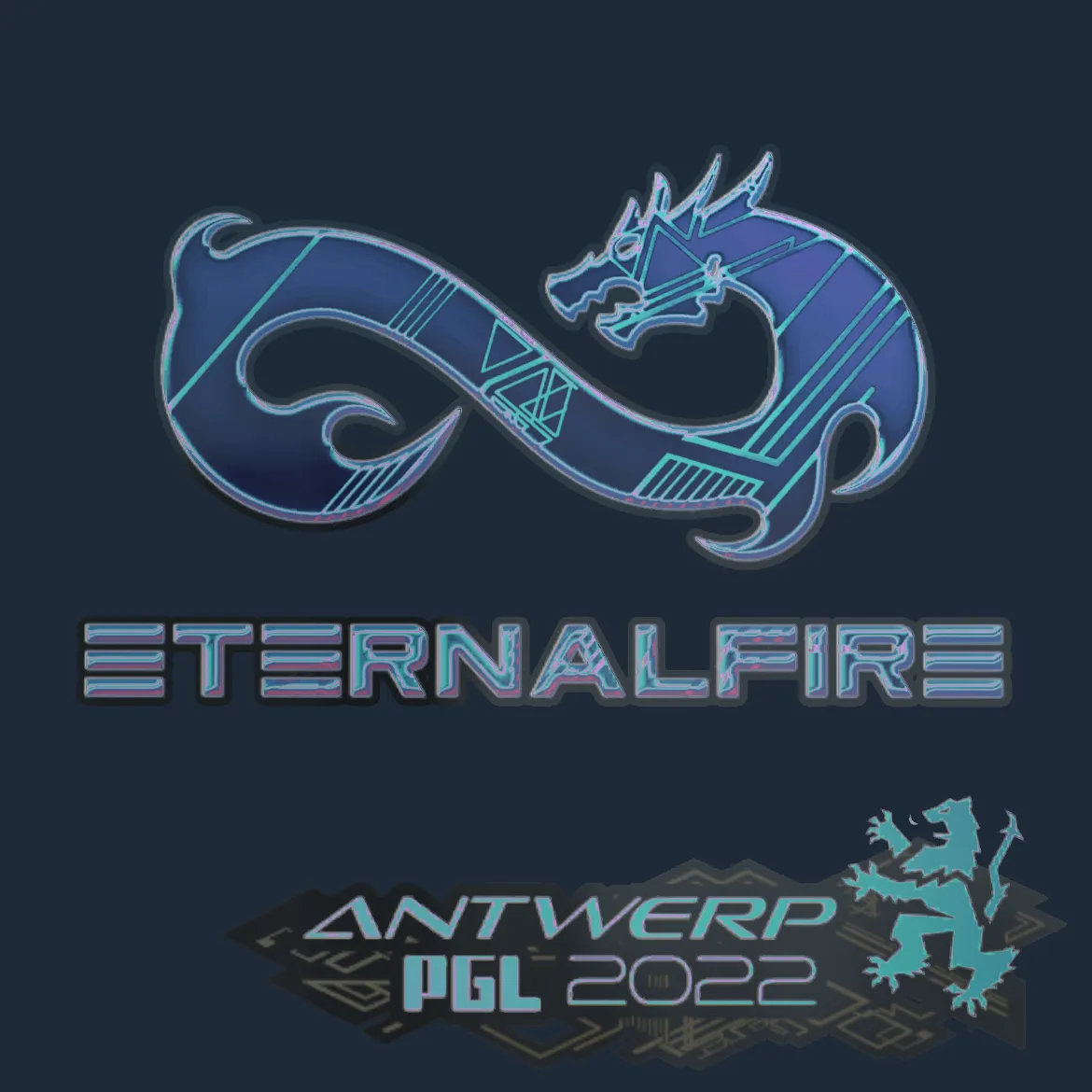 Sticker | Eternal Fire (Holo) | Antwerp 2022