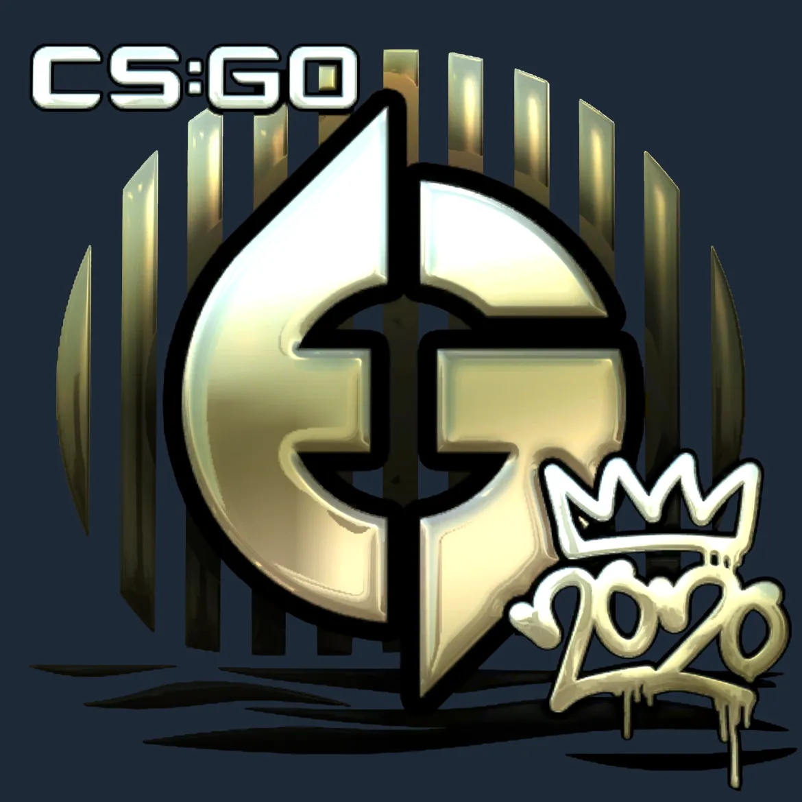Sticker | Evil Geniuses (Gold) | 2020 RMR