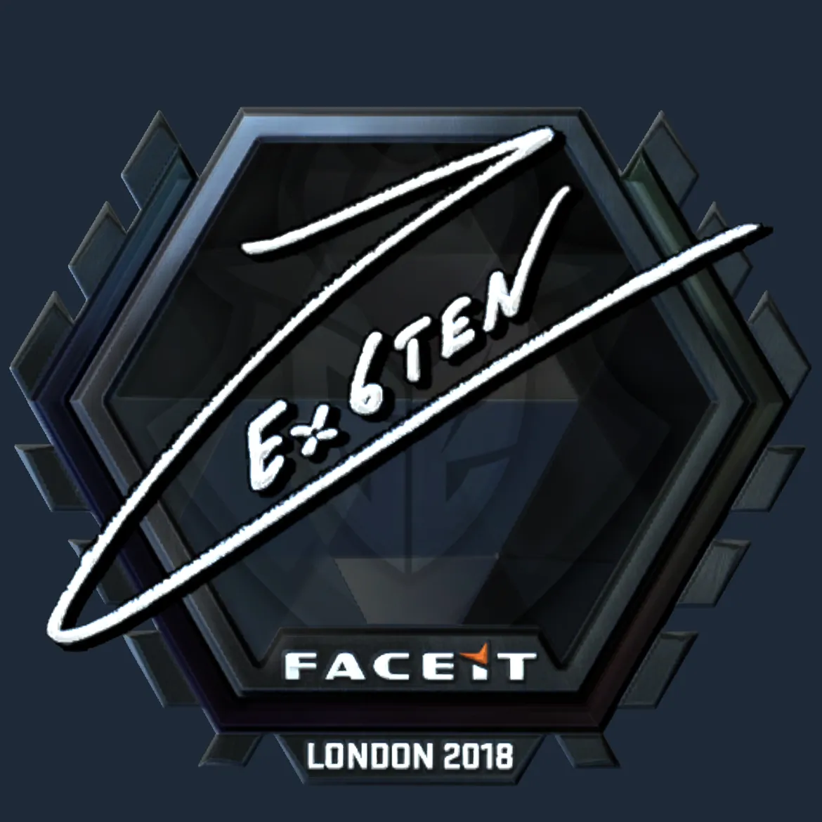 Sticker | Ex6TenZ (Foil) | London 2018
