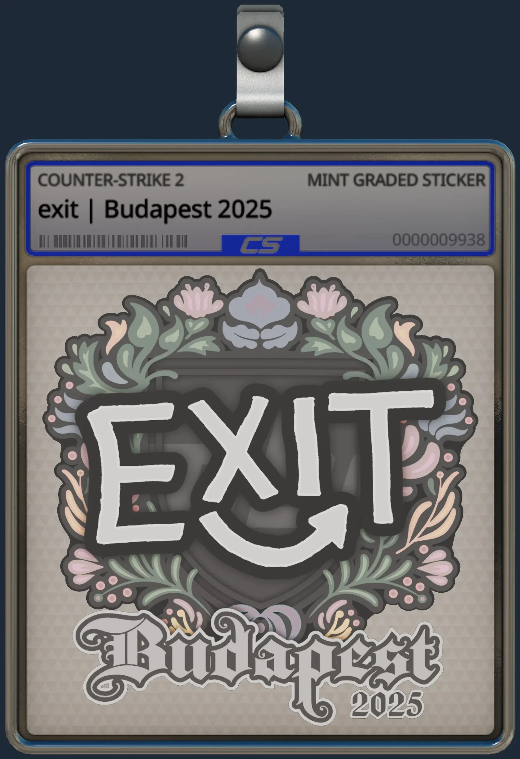 Sticker | exit | Budapest 2025
