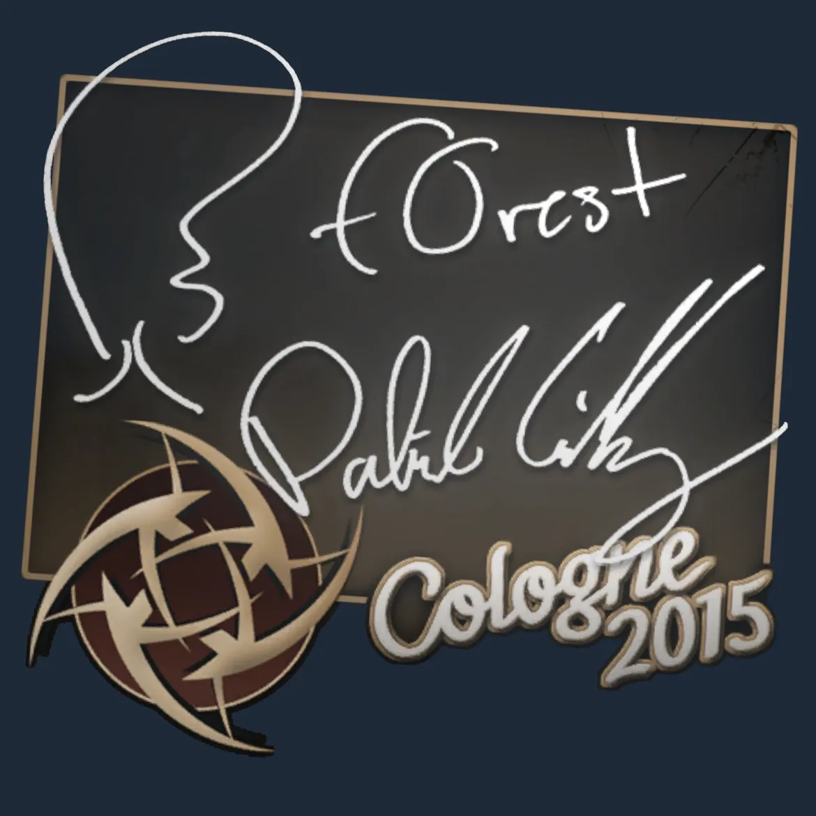 Sticker | f0rest | Cologne 2015