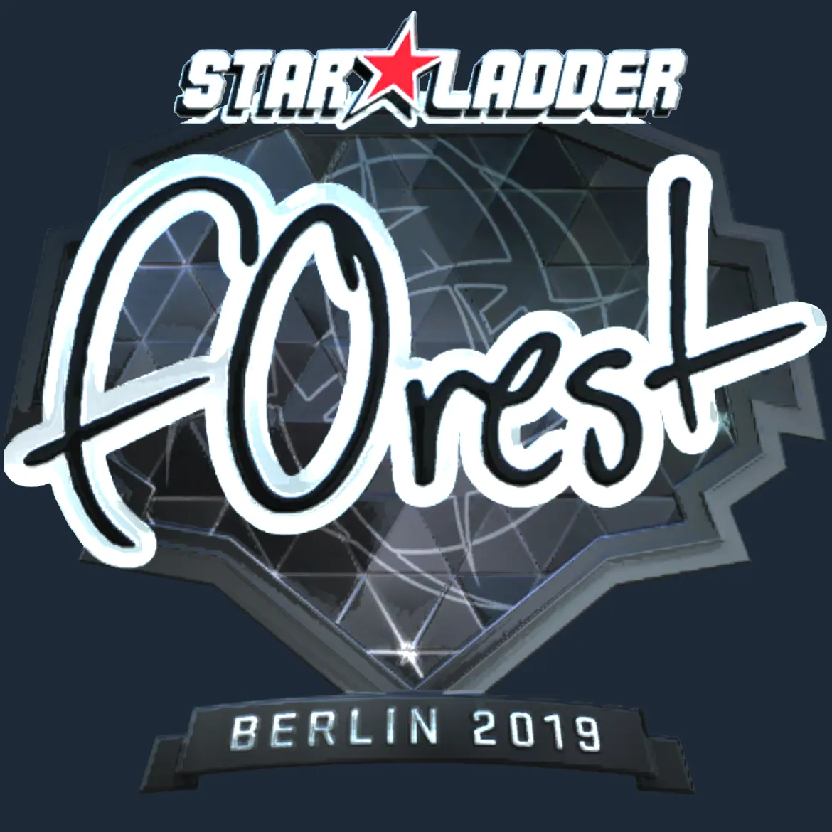 Sticker | f0rest (Foil) | Berlin 2019