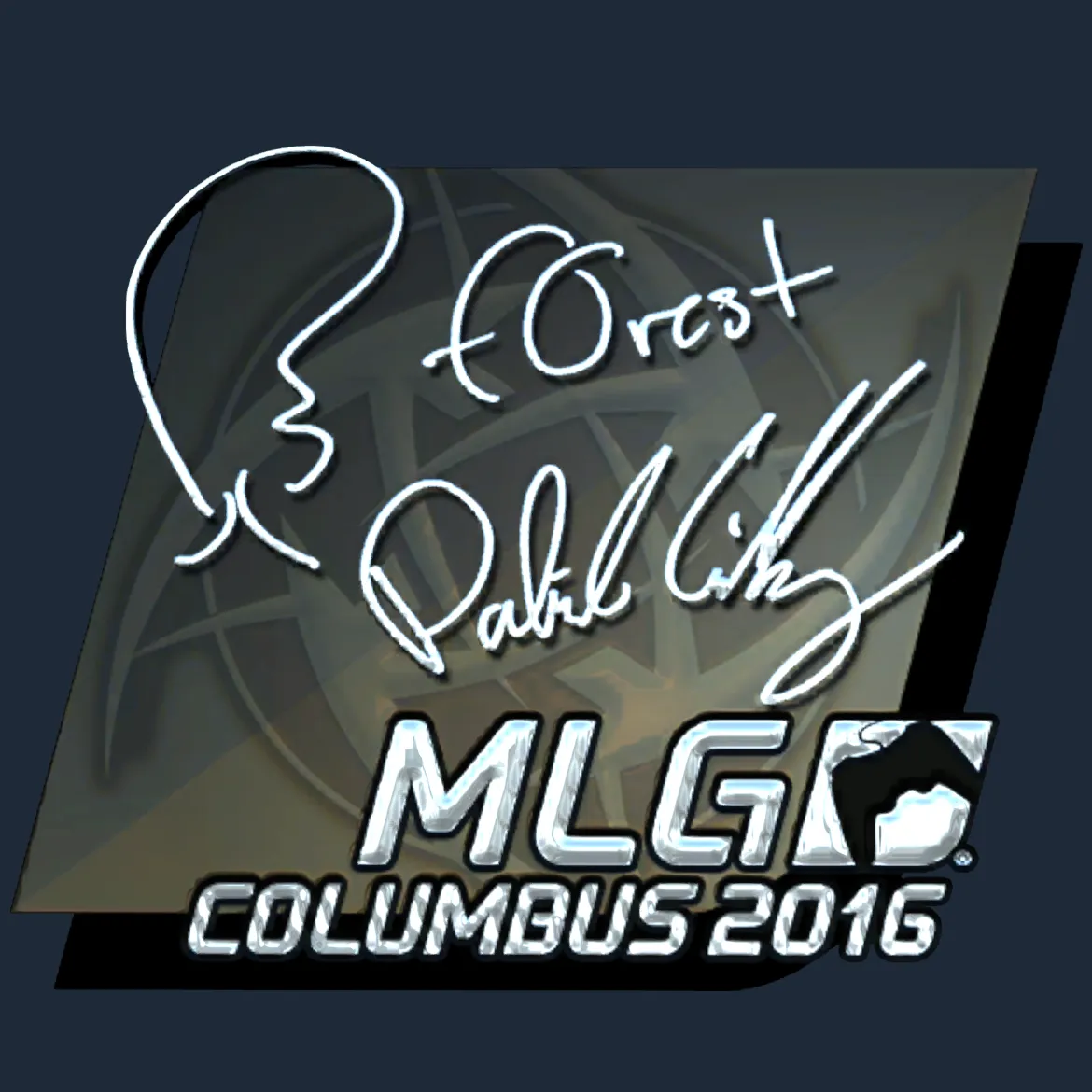 Sticker | f0rest (Foil) | MLG Columbus 2016