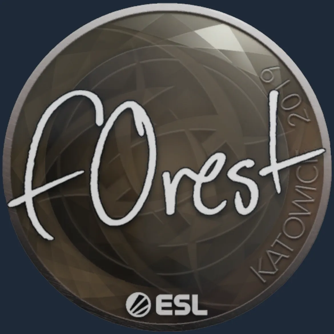 Sticker | f0rest | Katowice 2019