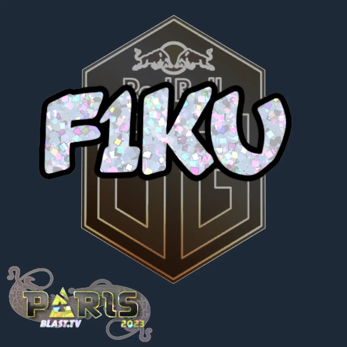 Sticker | F1KU (Glitter) | Paris 2023