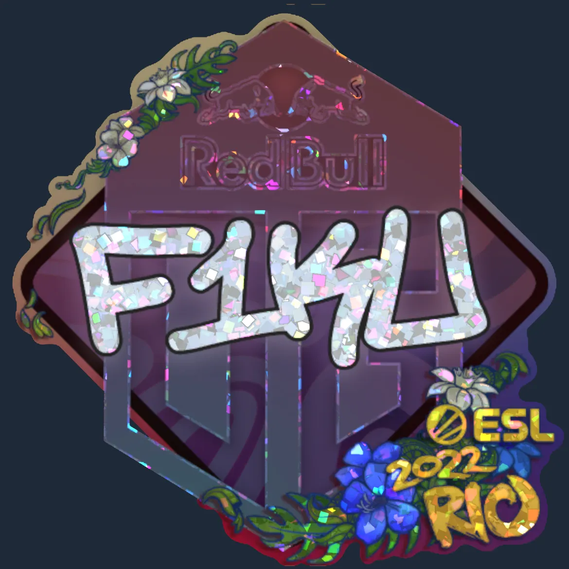 Sticker | F1KU (Glitter) | Rio 2022