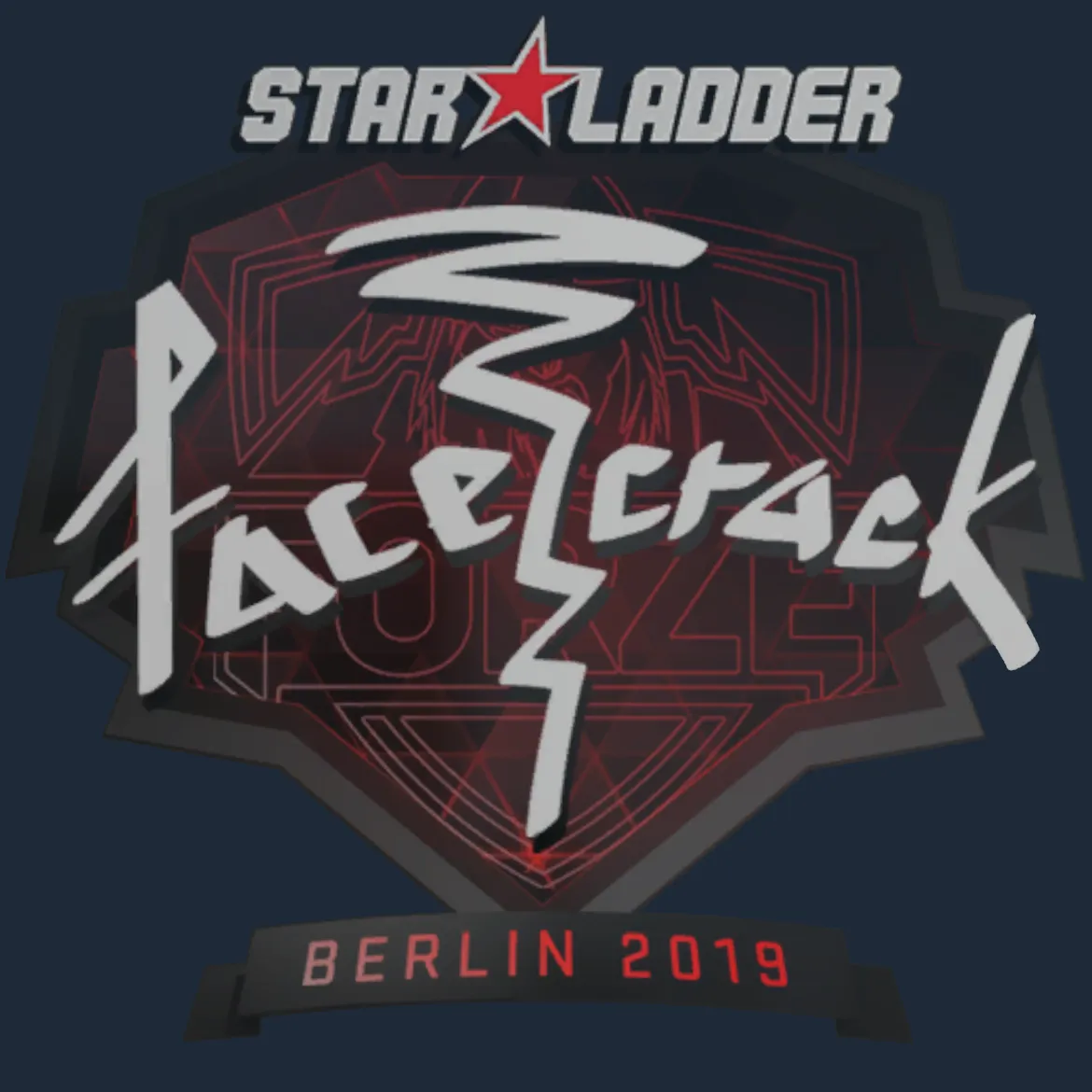 Sticker | facecrack | Berlin 2019
