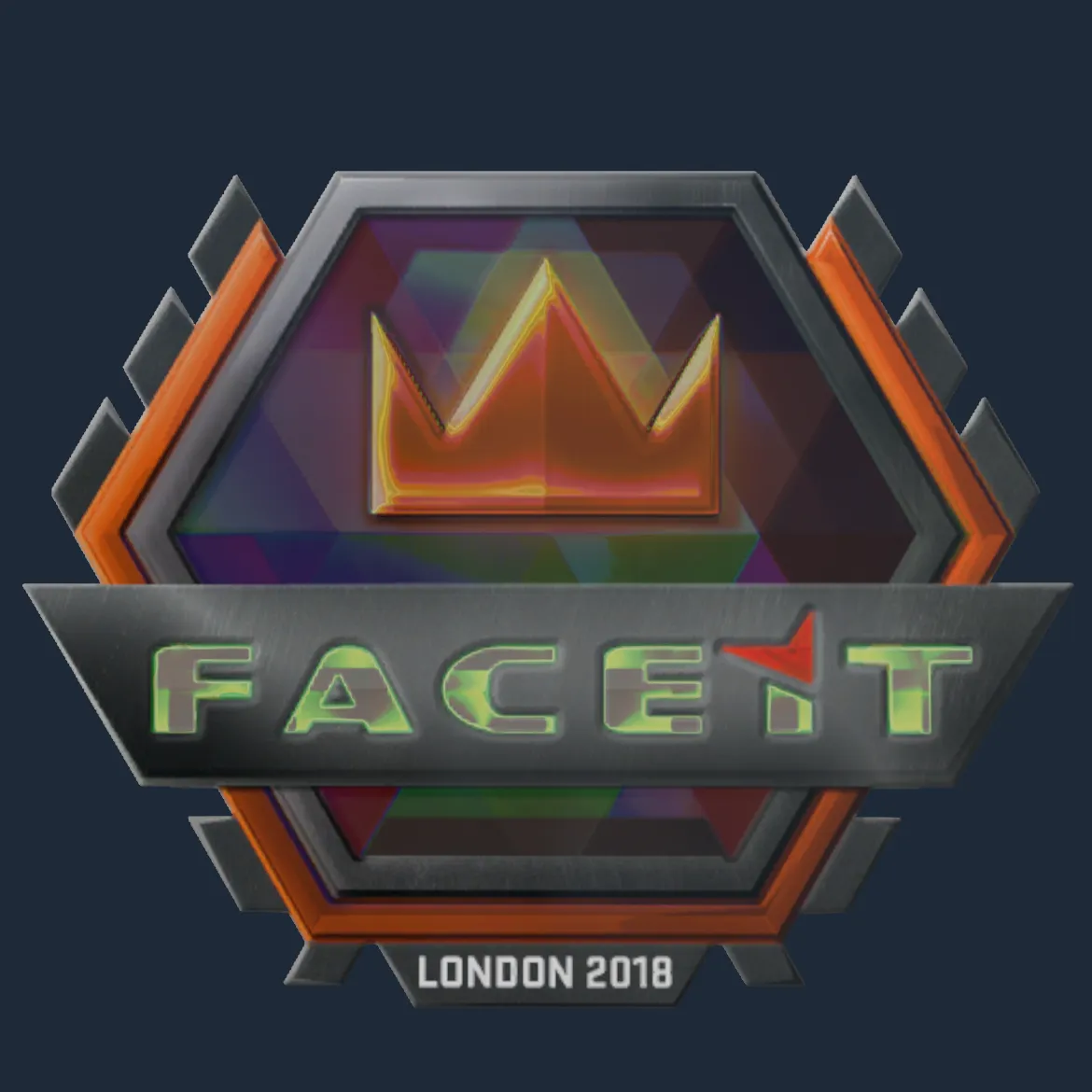 Sticker | FACEIT (Holo) | London 2018