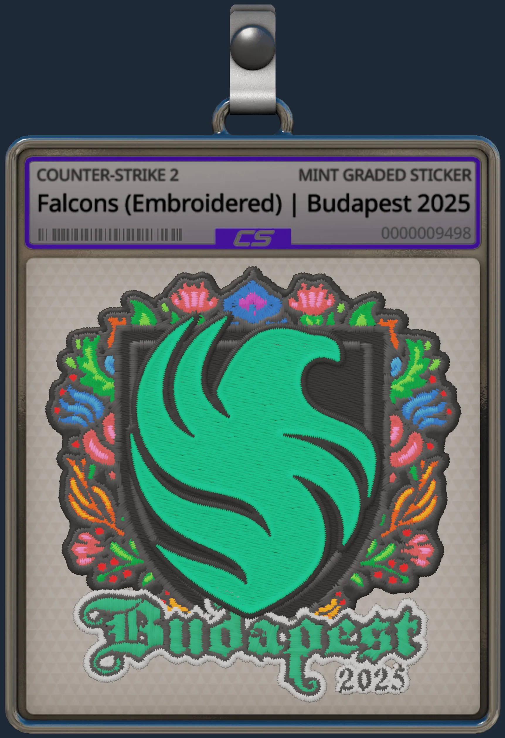 Sticker | Falcons (Embroidered) | Budapest 2025
