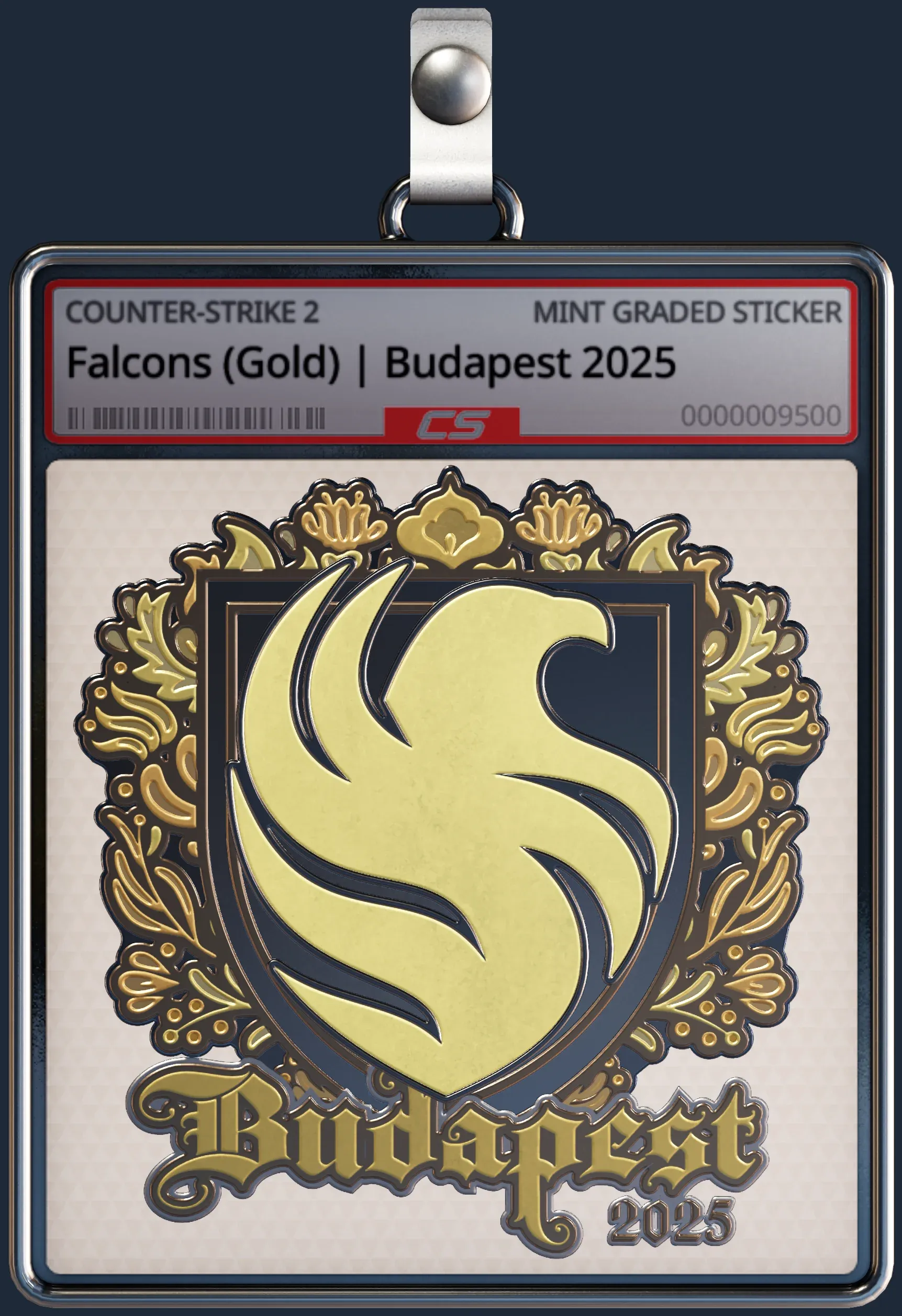 Sticker | Falcons (Gold) | Budapest 2025