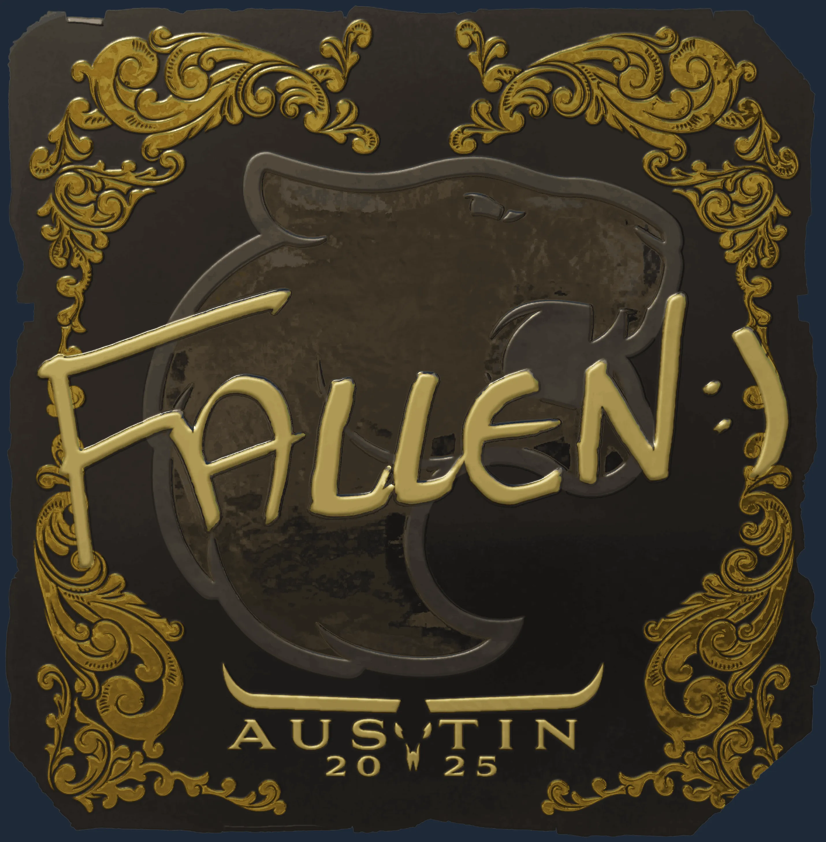 Sticker | FalleN (Gold) | Austin 2025