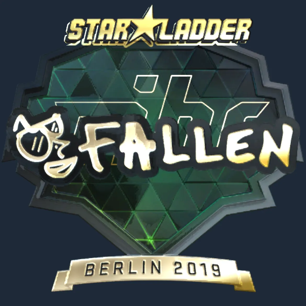 Sticker | FalleN (Gold) | Berlin 2019