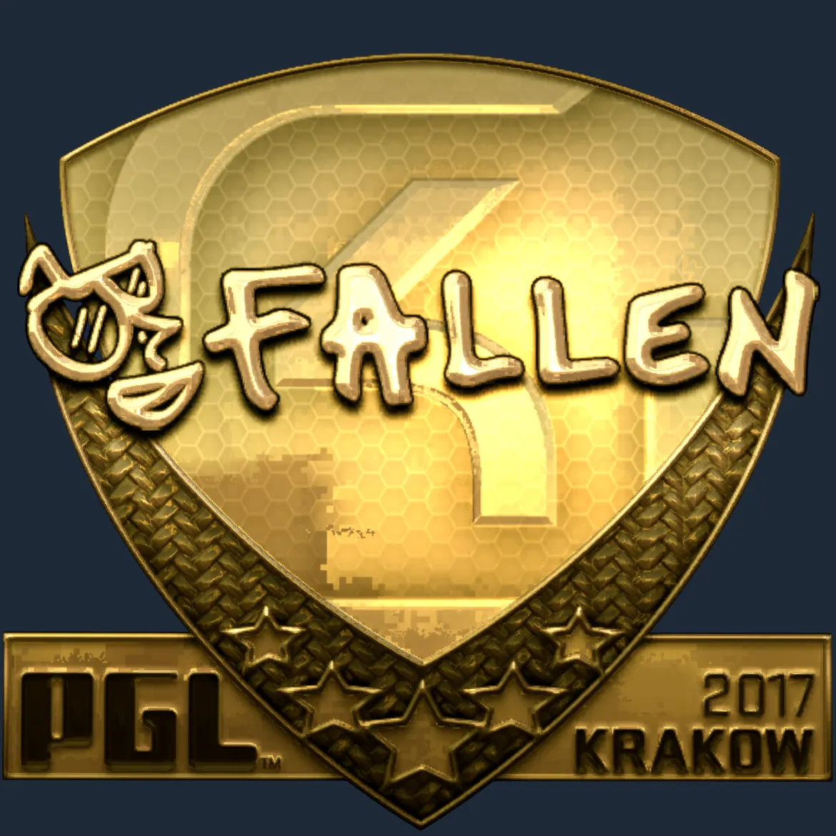 Sticker | FalleN (Gold) | Krakow 2017
