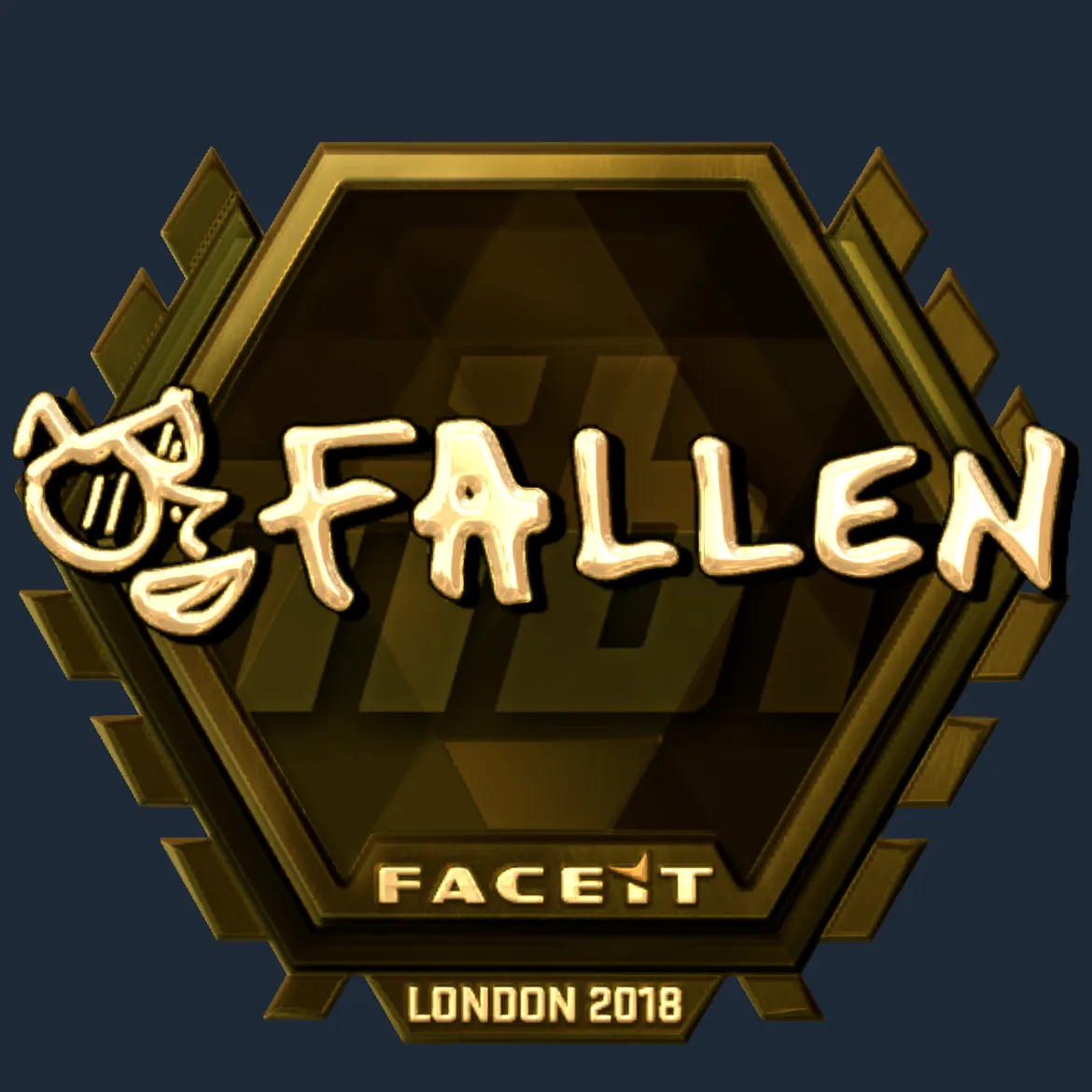 Sticker | FalleN (Gold) | London 2018
