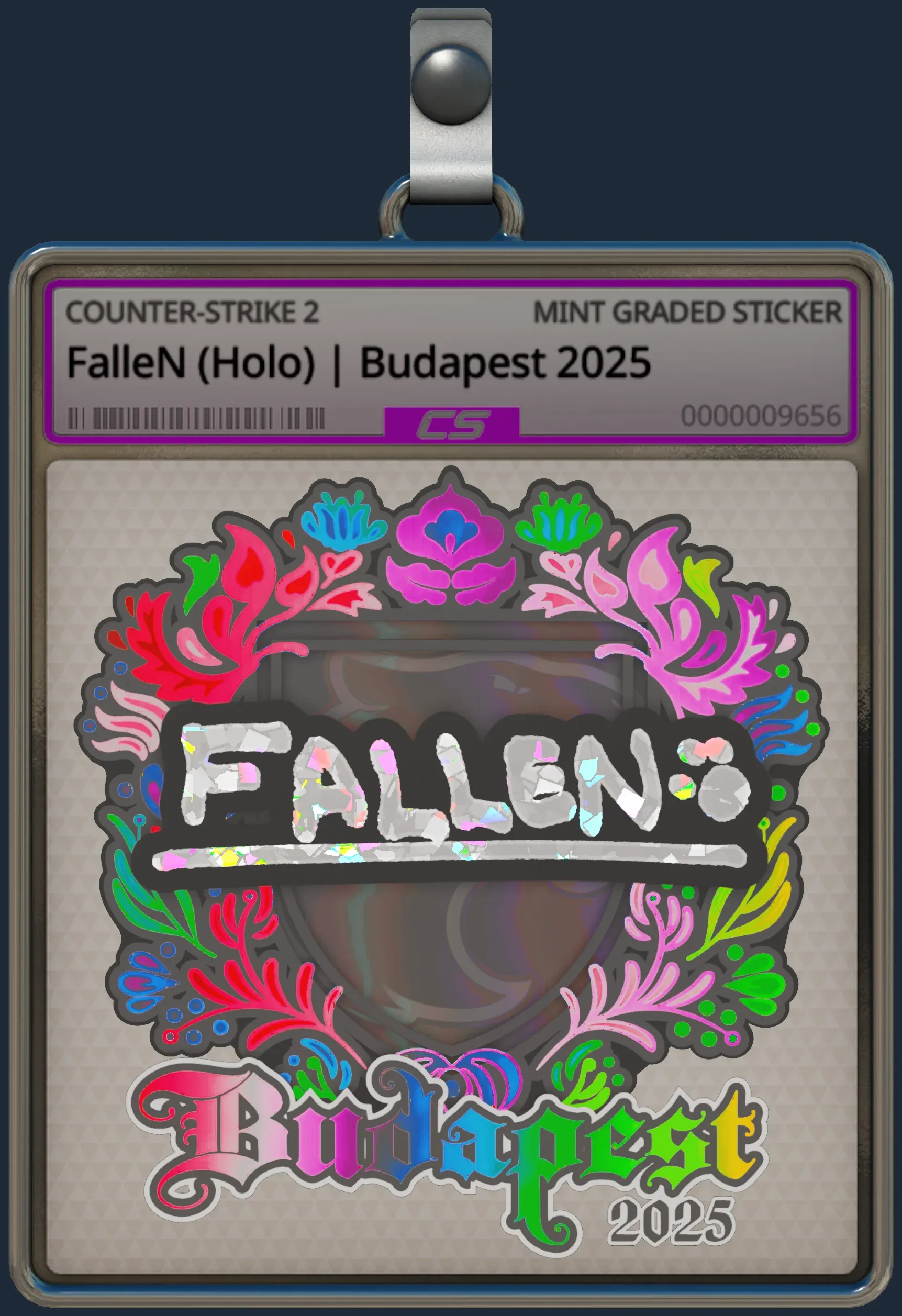 Sticker | FalleN (Holo) | Budapest 2025