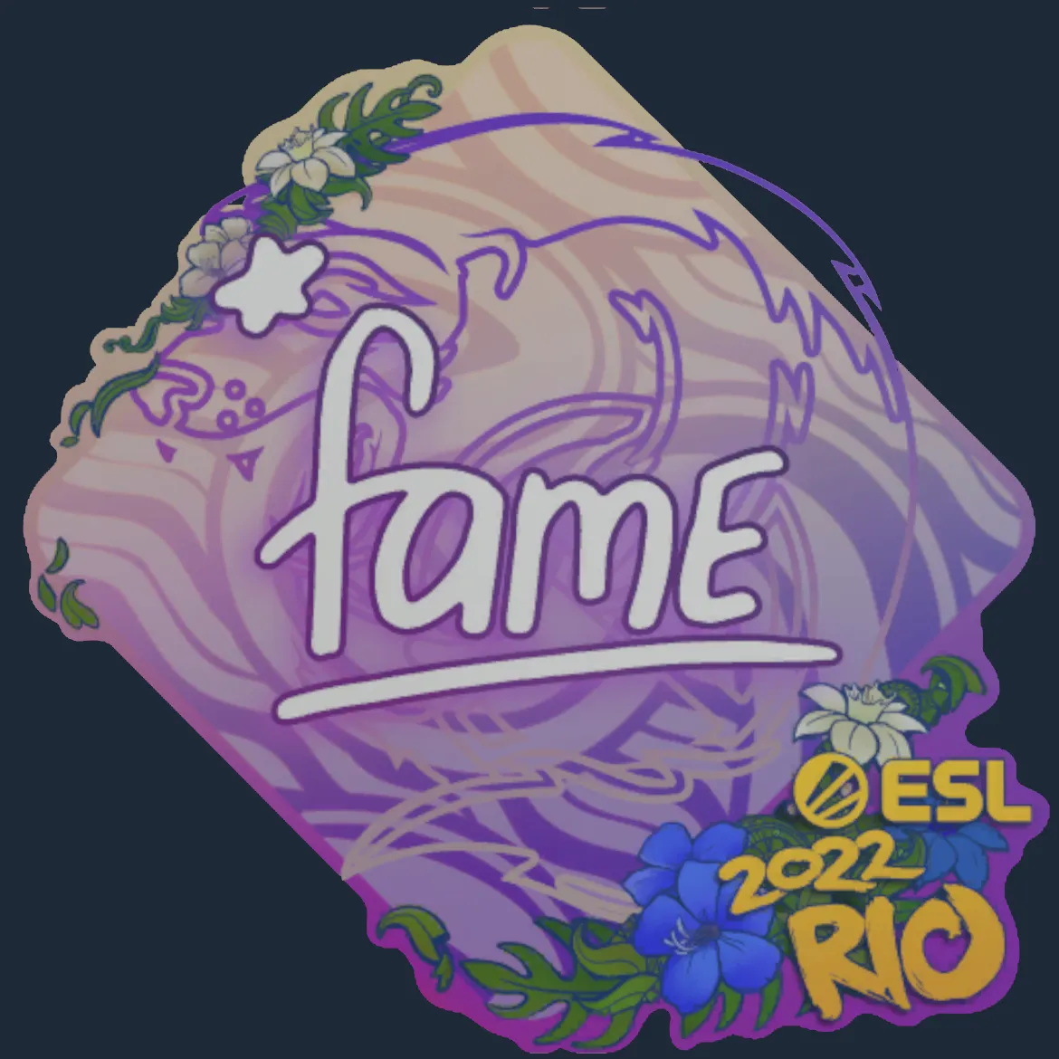 Sticker | fame | Rio 2022