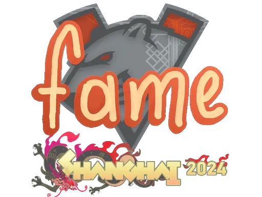 Sticker | fame | Shanghai 2024