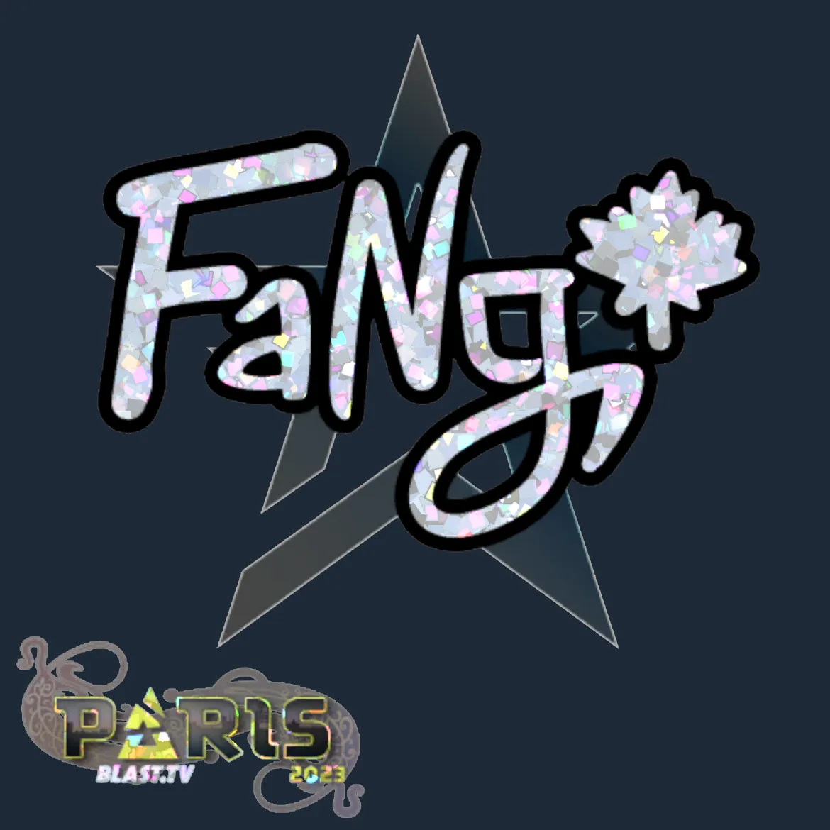 Sticker | FaNg (Glitter) | Paris 2023