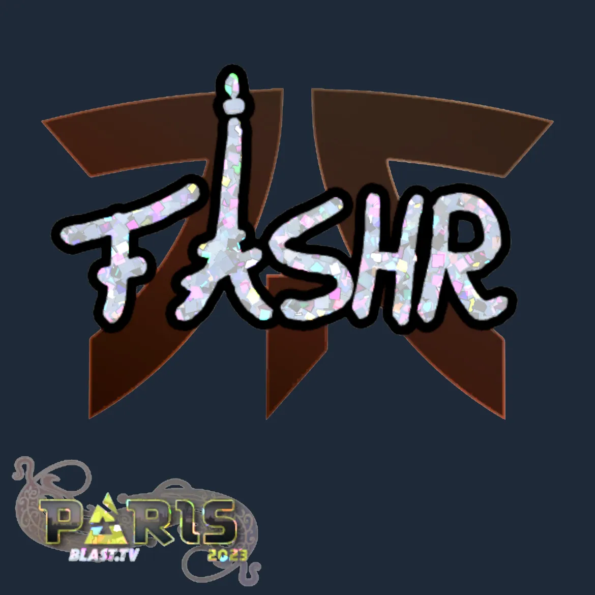 Sticker | FASHR (Glitter) | Paris 2023