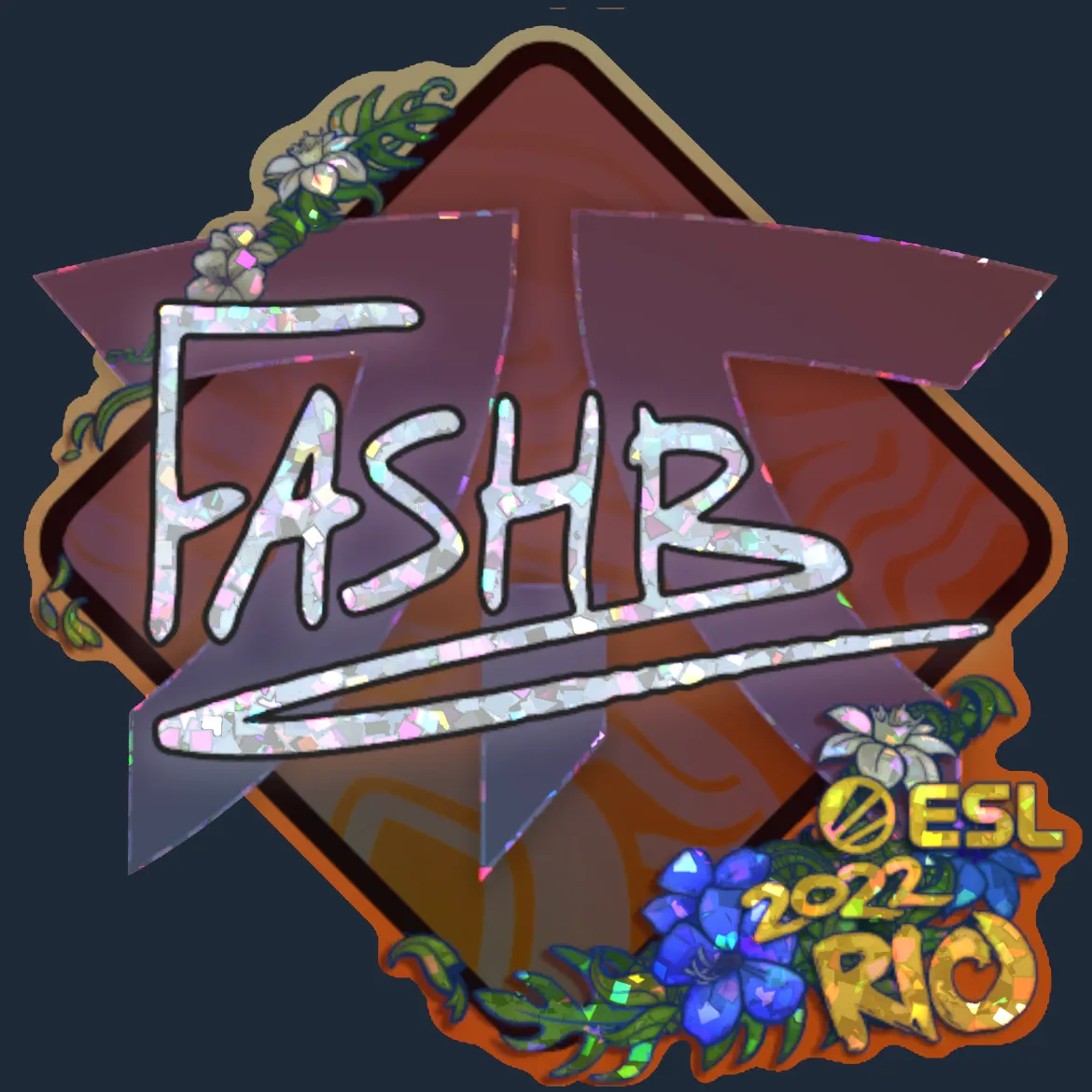 Sticker | FASHR (Glitter) | Rio 2022