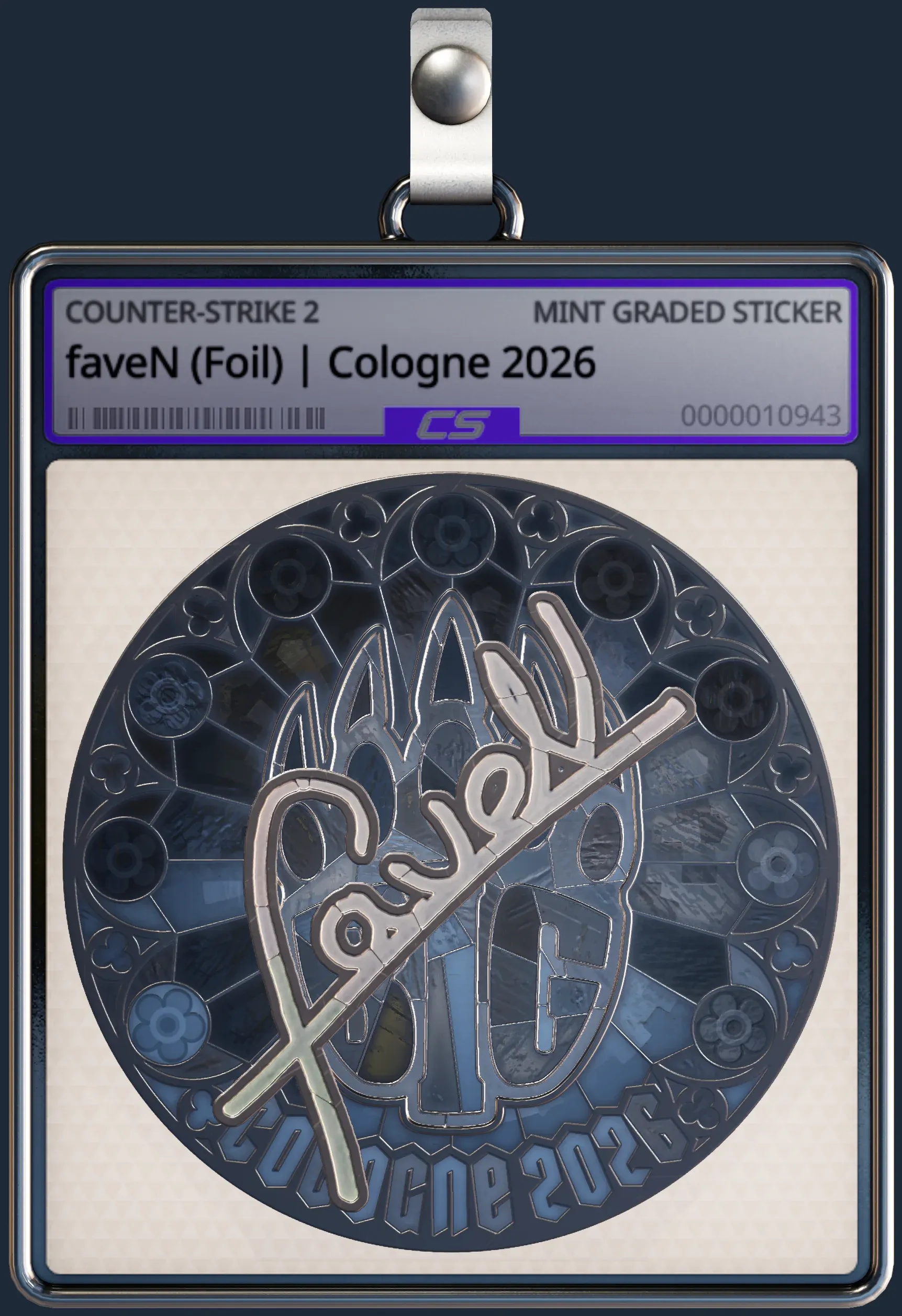 Sticker | faveN (Foil) | Cologne 2026