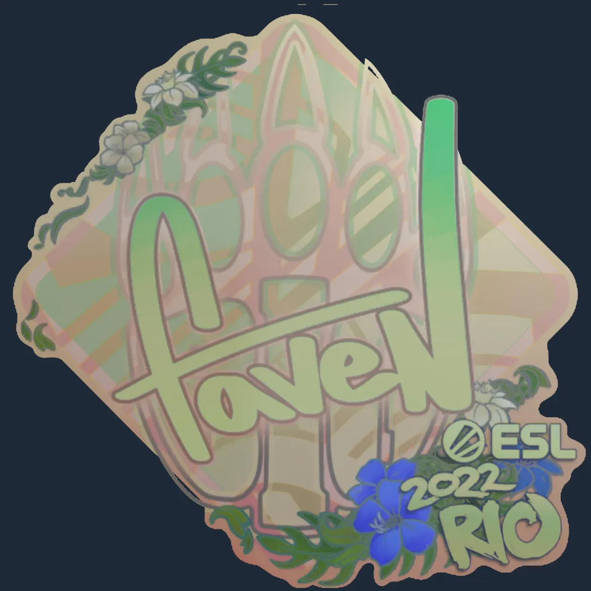 Sticker | faveN (Holo) | Rio 2022