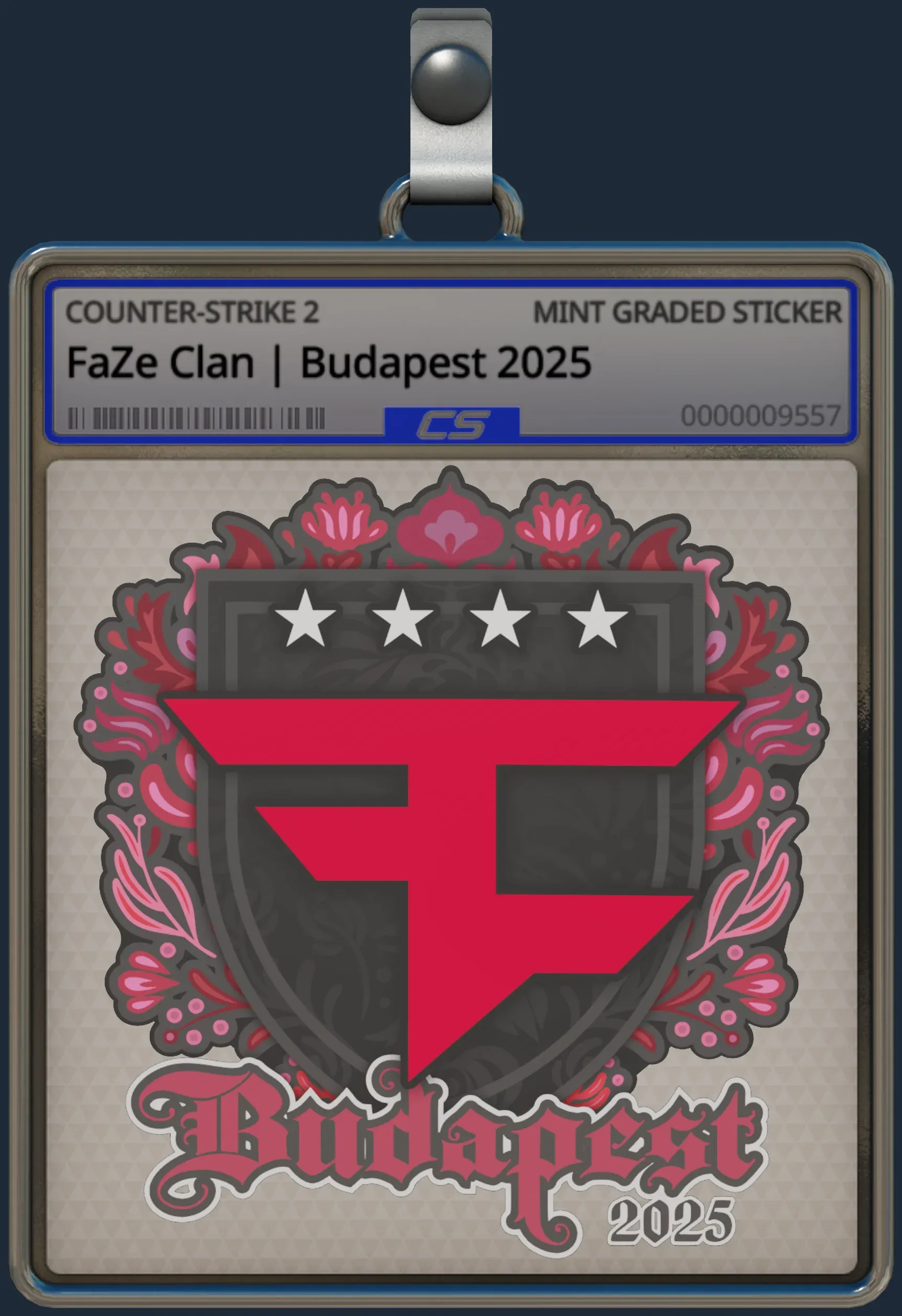 Sticker | FaZe Clan | Budapest 2025