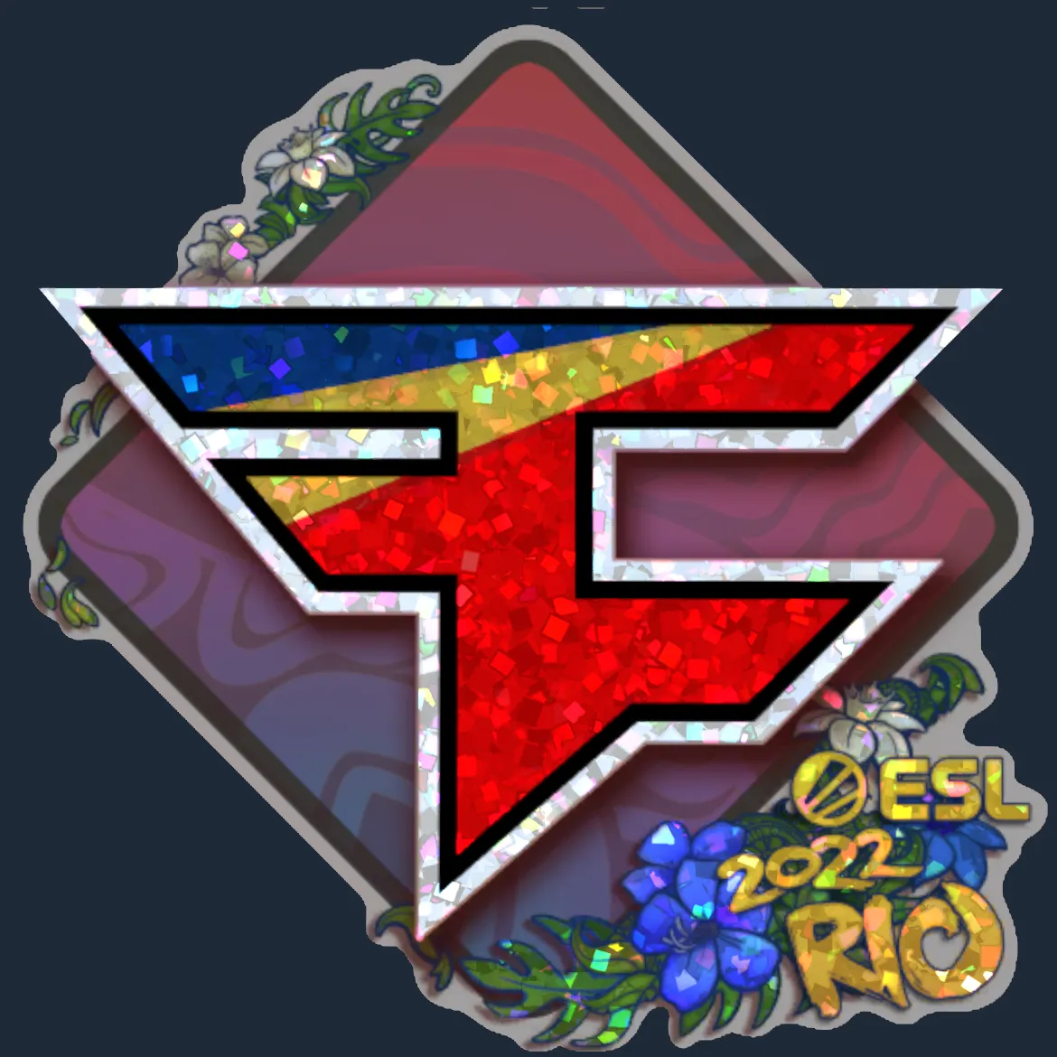 Sticker | FaZe Clan (Glitter) | Rio 2022