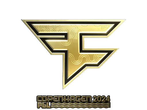 Sticker | FaZe Clan (Gold) | Copenhagen 2024