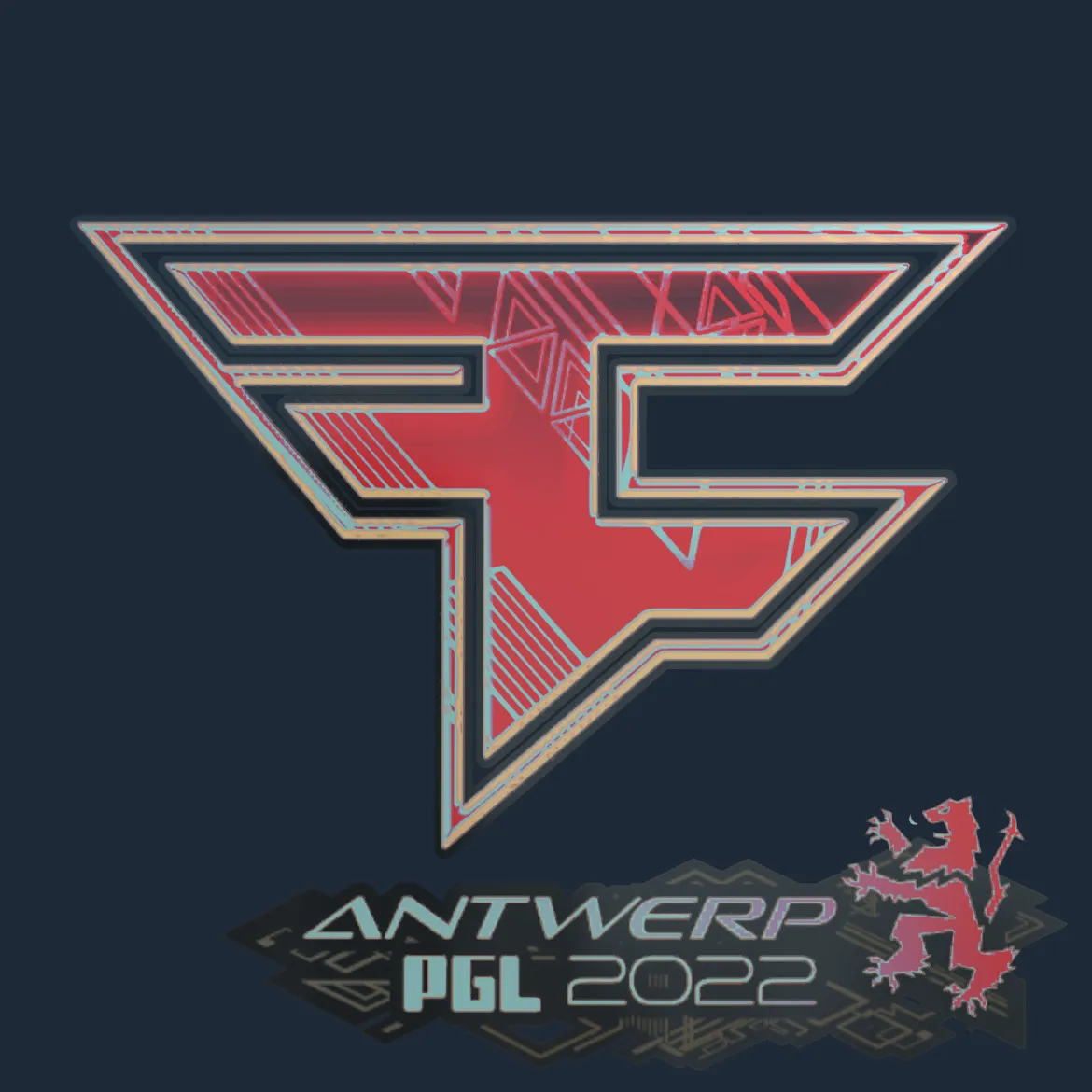 Sticker | FaZe Clan (Holo) | Antwerp 2022