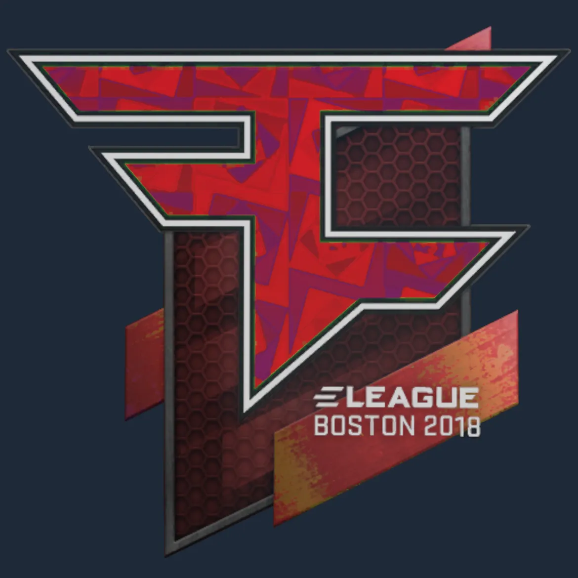 Sticker | FaZe Clan (Holo) | Boston 2018