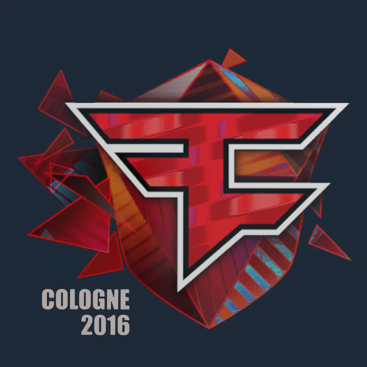 Sticker | FaZe Clan (Holo) | Cologne 2016