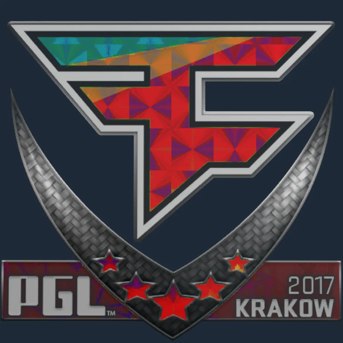 Sticker | FaZe Clan (Holo) | Krakow 2017